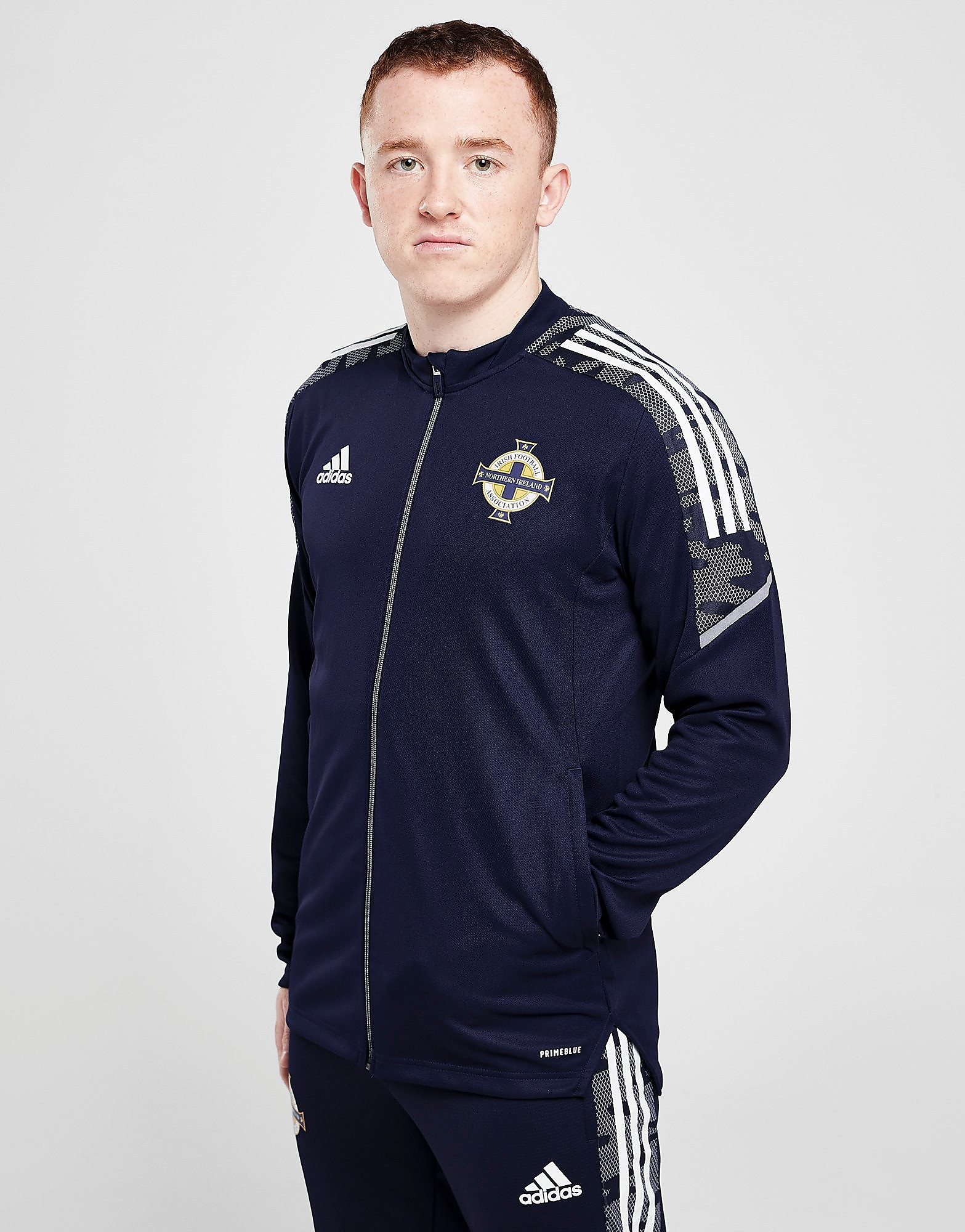 

adidas Northern Ireland Condivo21 Track Jacket - Navy - Mens, Navy