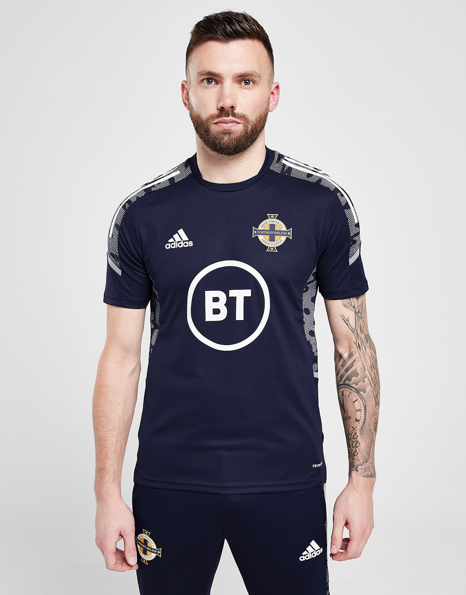 

adidas Northern Ireland Condivo21 Training Shir - Navy - Mens, Navy