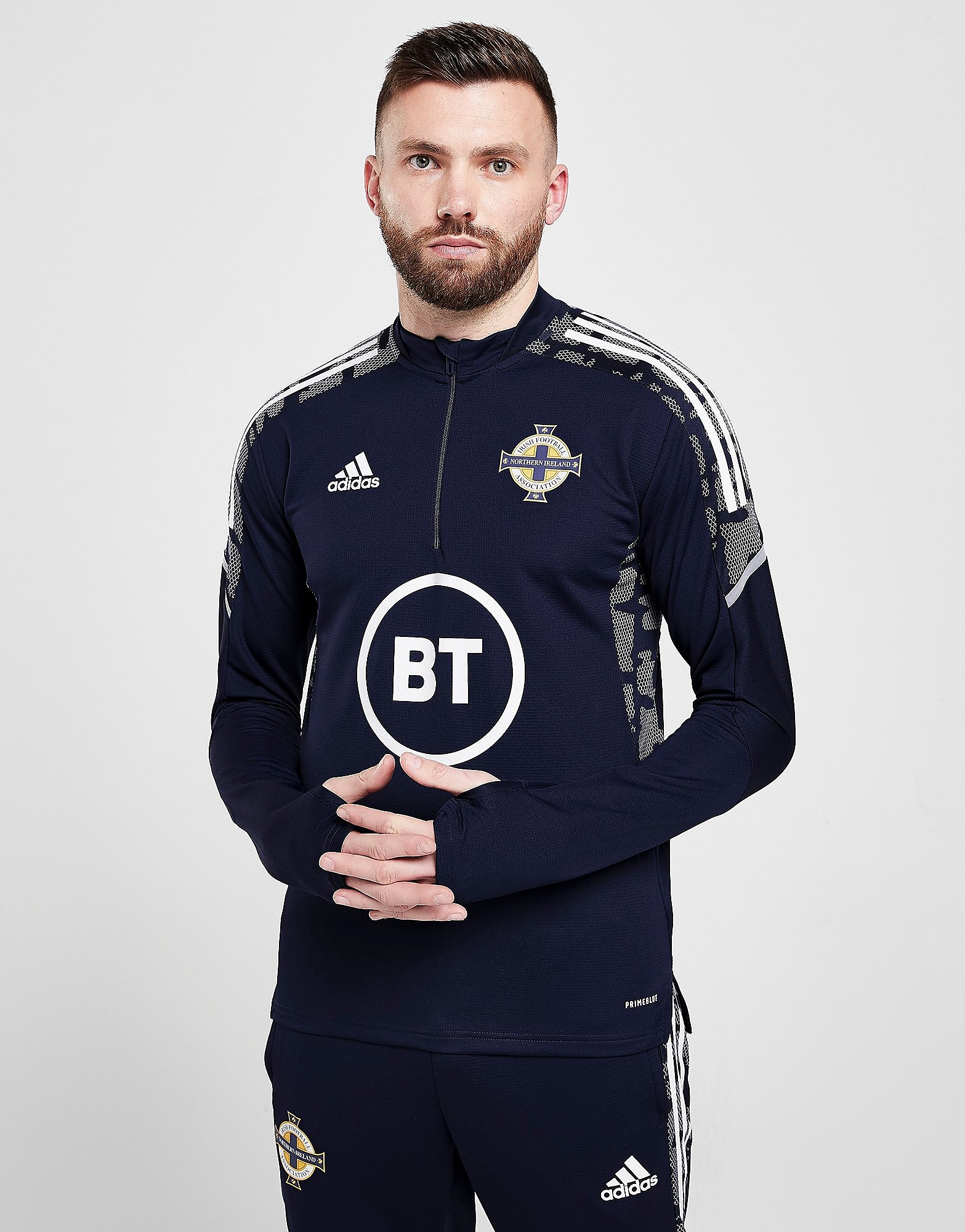 

adidas Northern Ireland Condivo21 Training Top - Navy - Mens, Navy