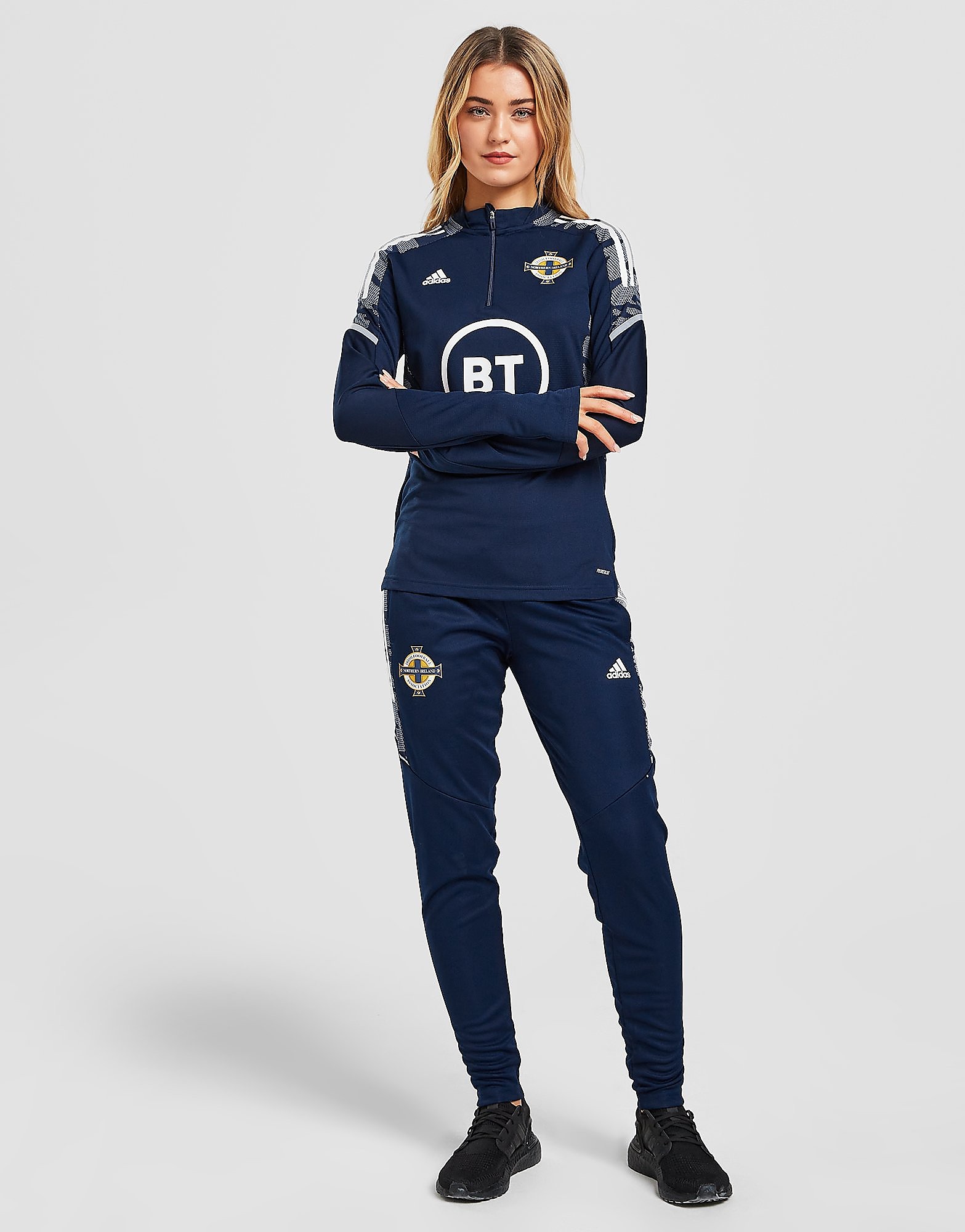

adidas Northern Ireland Condivo21 Track Pants - Navy - Womens, Navy