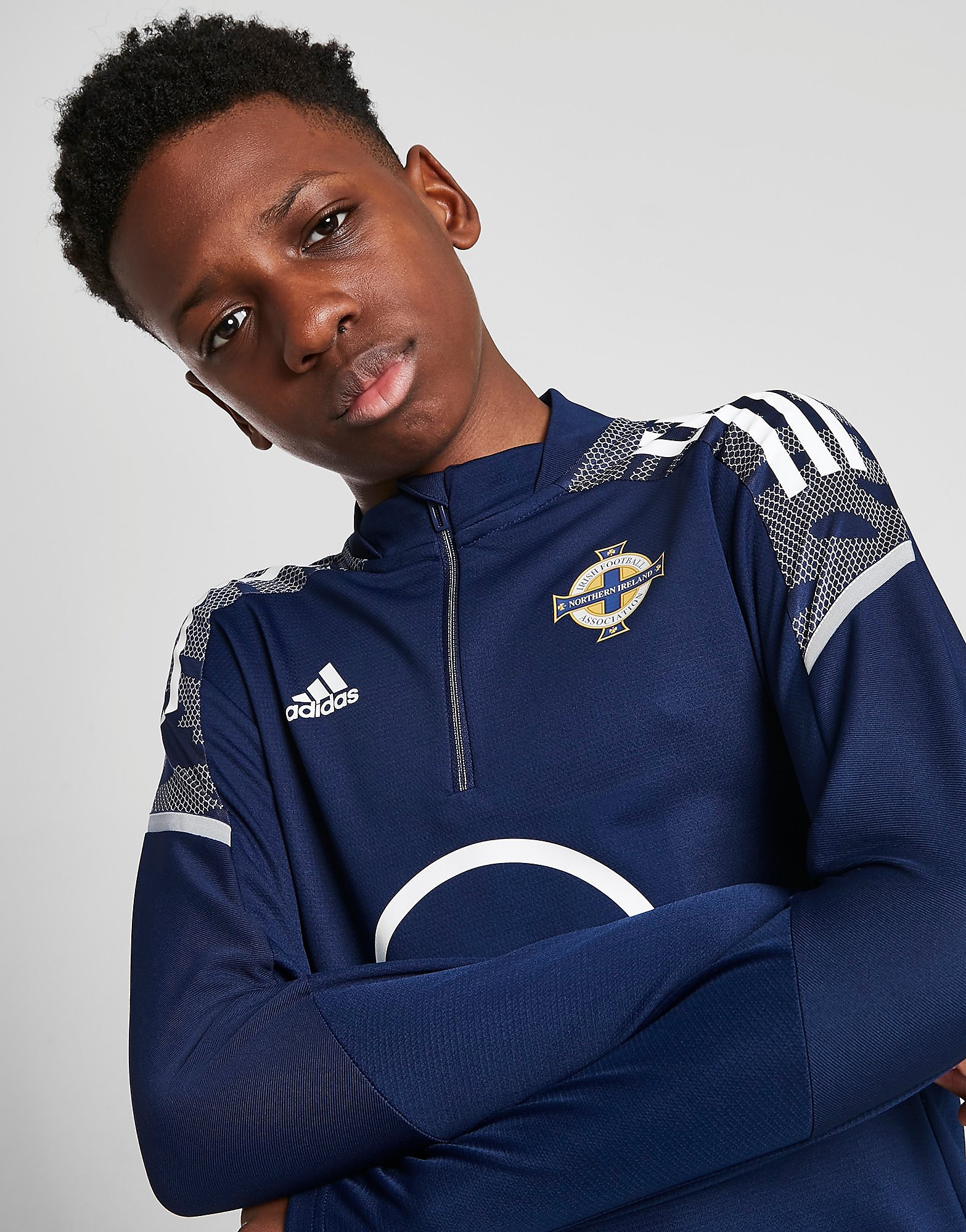 

adidas Northern Ireland Condivo21 Training Top Junior - Blue - Kids, Blue
