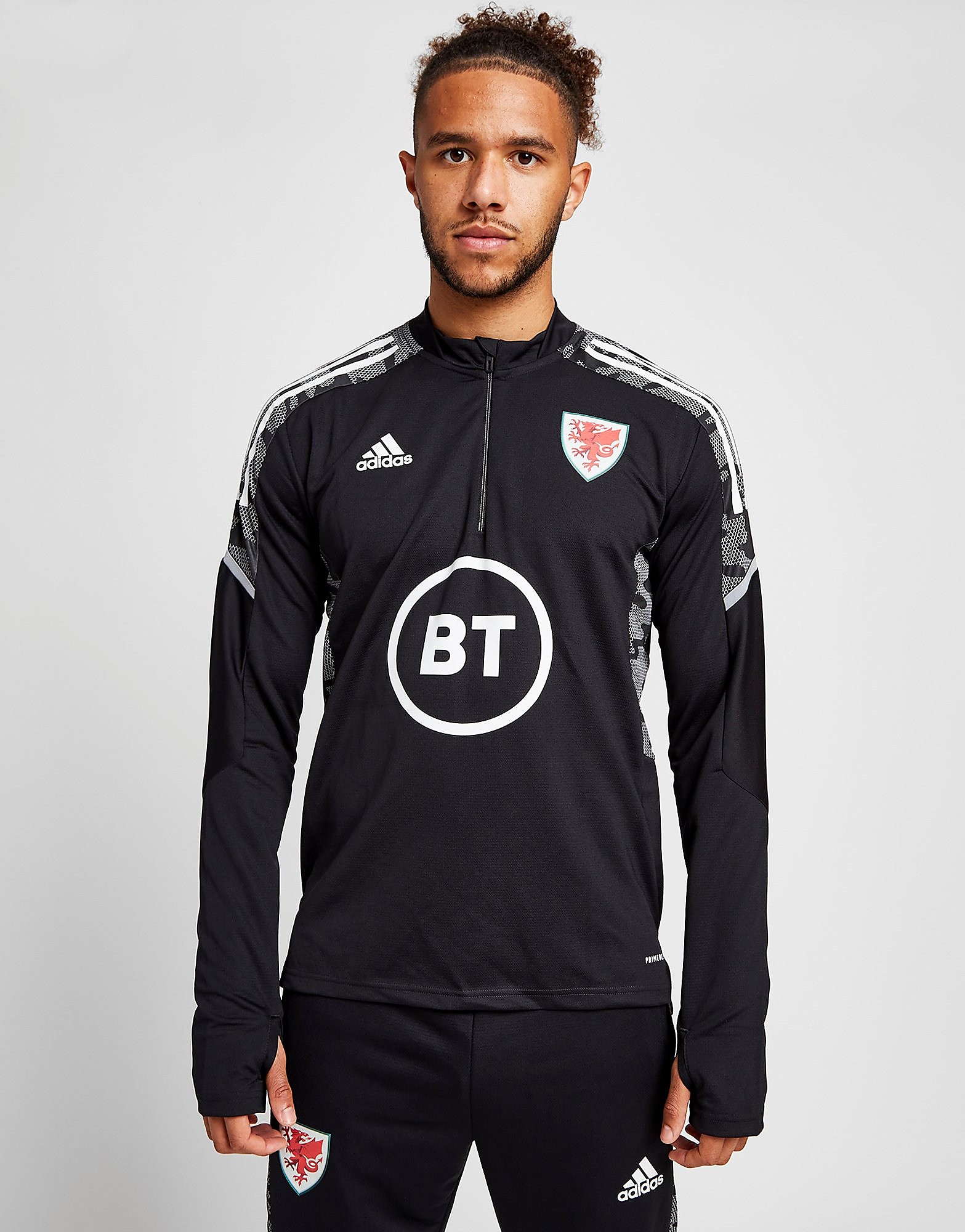 

adidas Wales Condivo21 Training Top - Black - Mens, Black