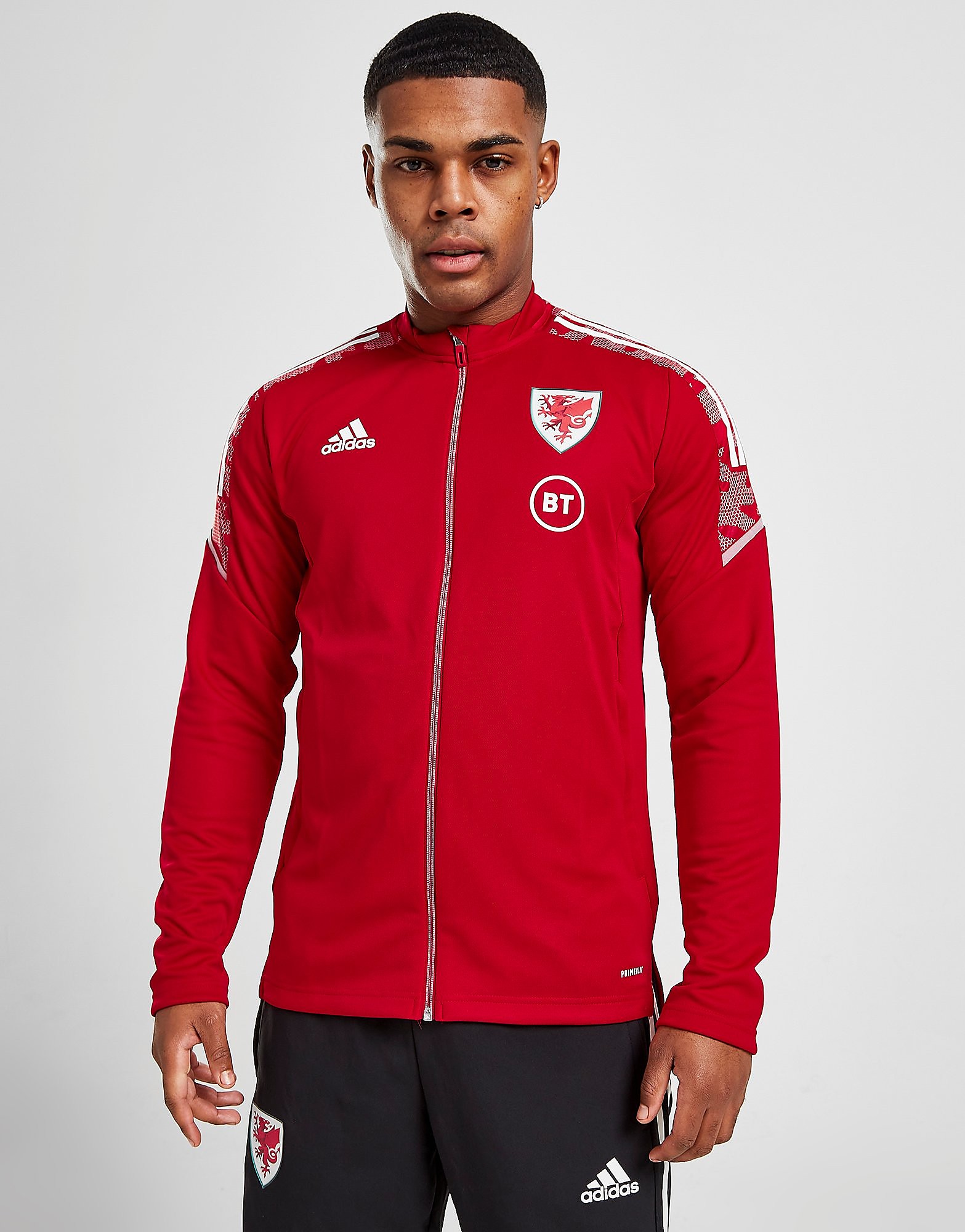 

adidas Wales Condivo21 Track Jacket - Red - Mens, Red