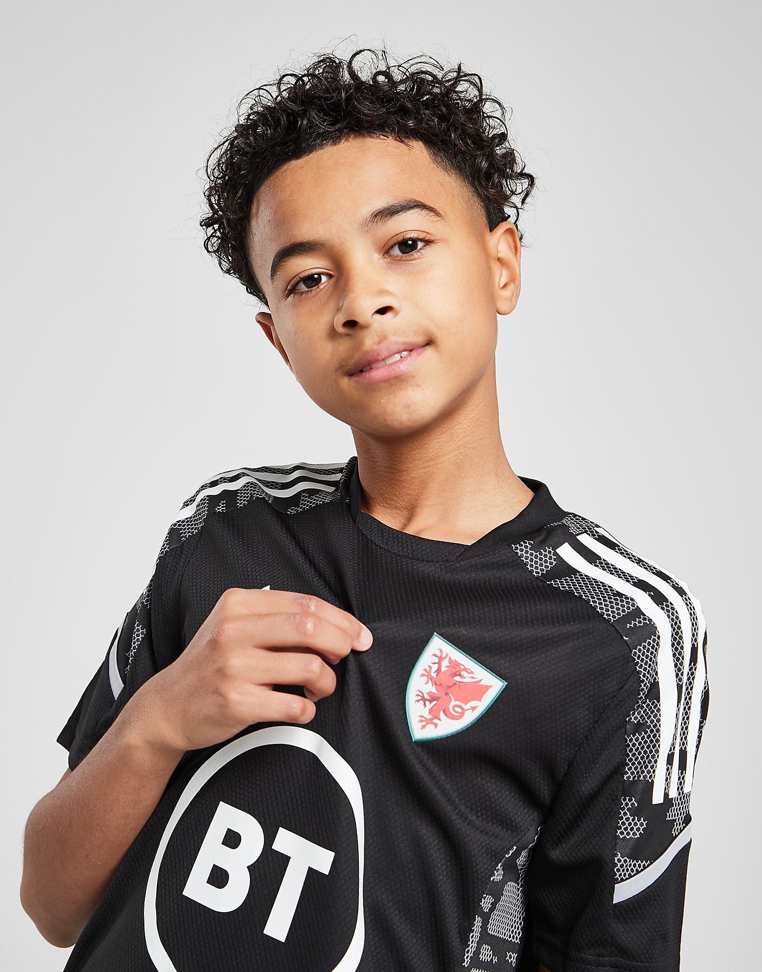 

adidas Wales Condivo21 Training Jersey Junior - Black - Kids, Black