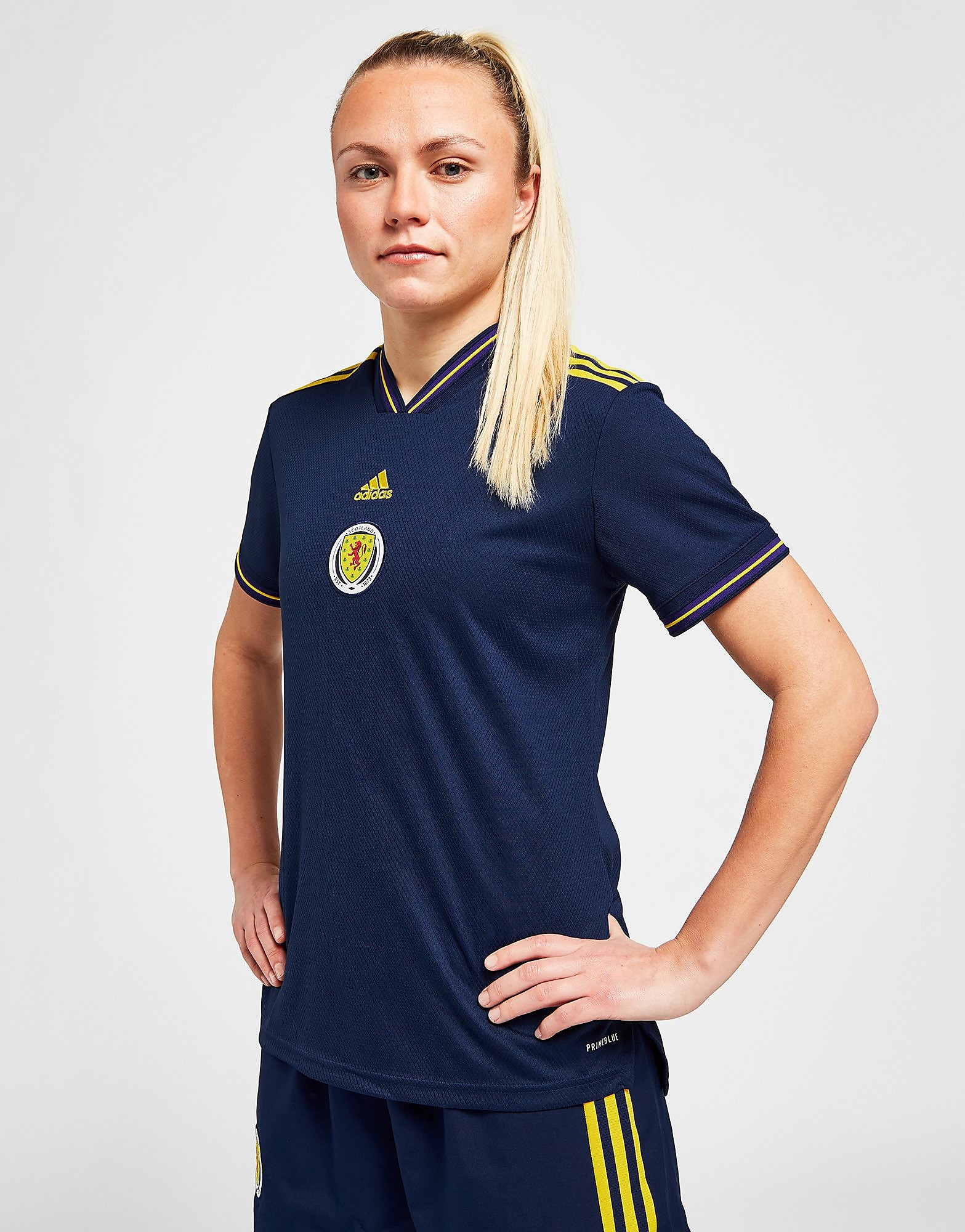 

adidas Scotland 2022 Home Shirt Women's - Blue, Blue