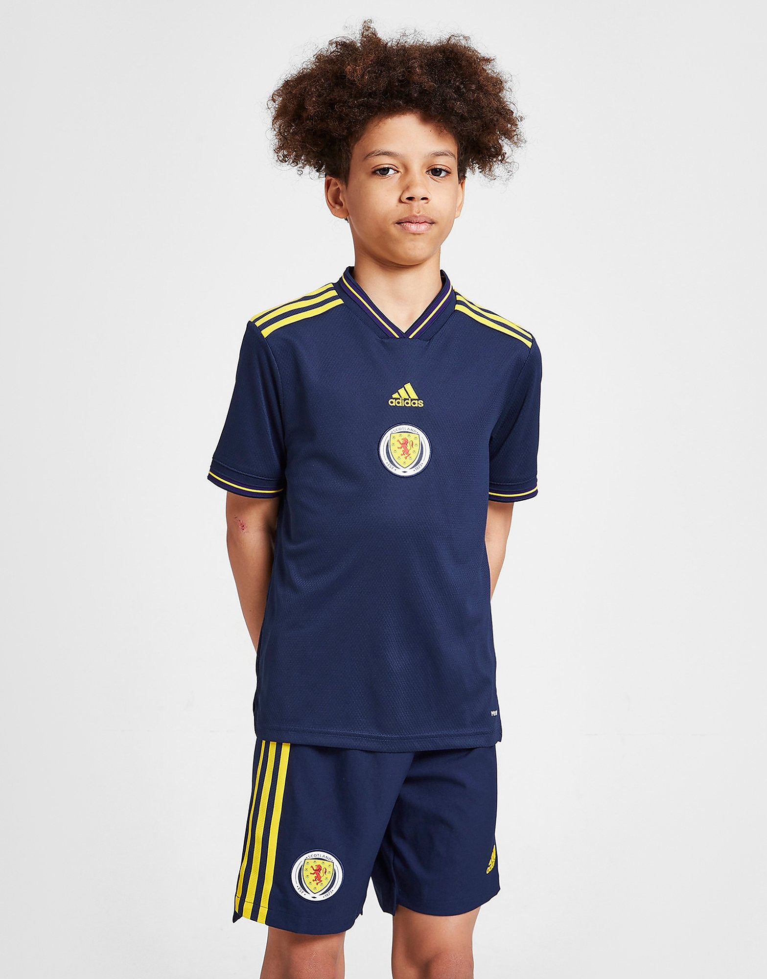 

adidas Scotland 2022 Home Shorts Junior - Blue - Kids, Blue