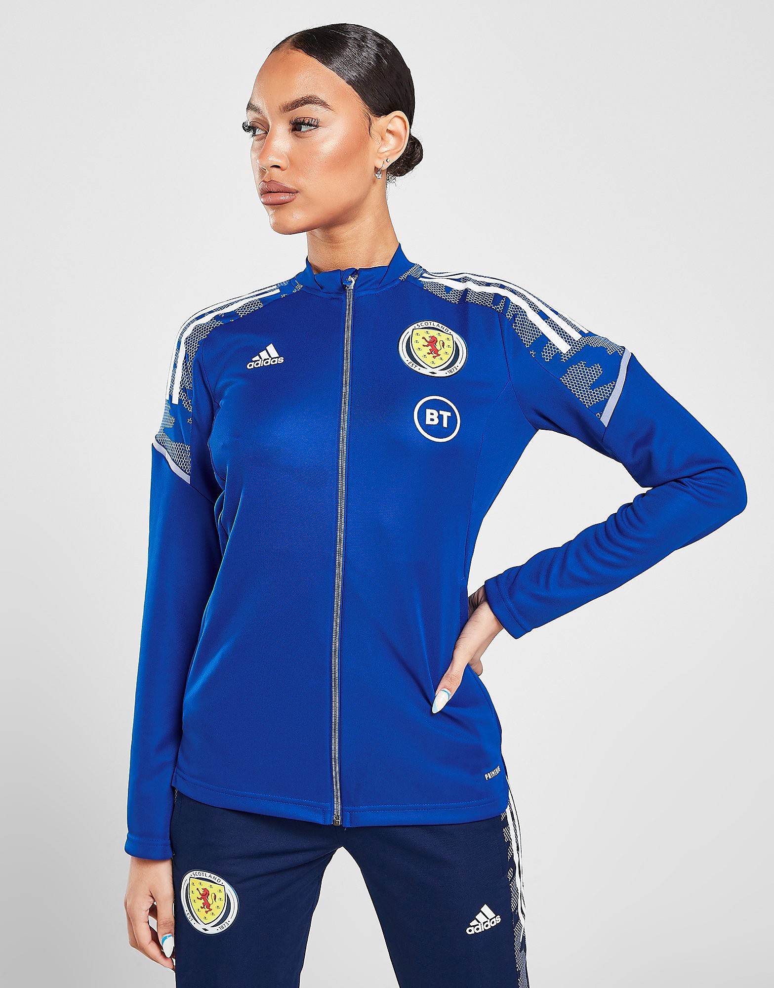 

adidas Scotland Condivo21 Track Jacket - Blue - Womens, Blue