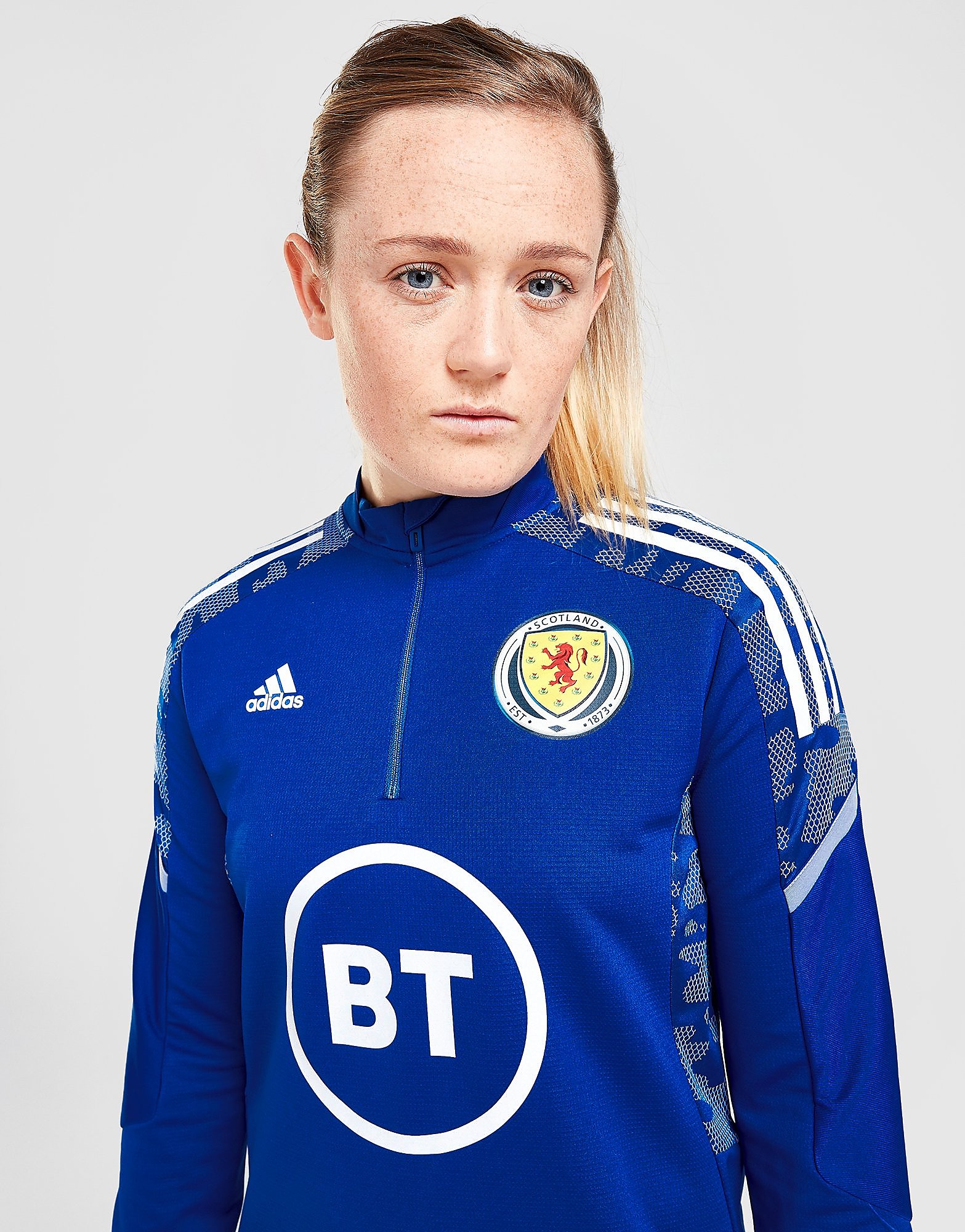 

adidas Scotland Condivo21 Training Top - Blue - Womens, Blue