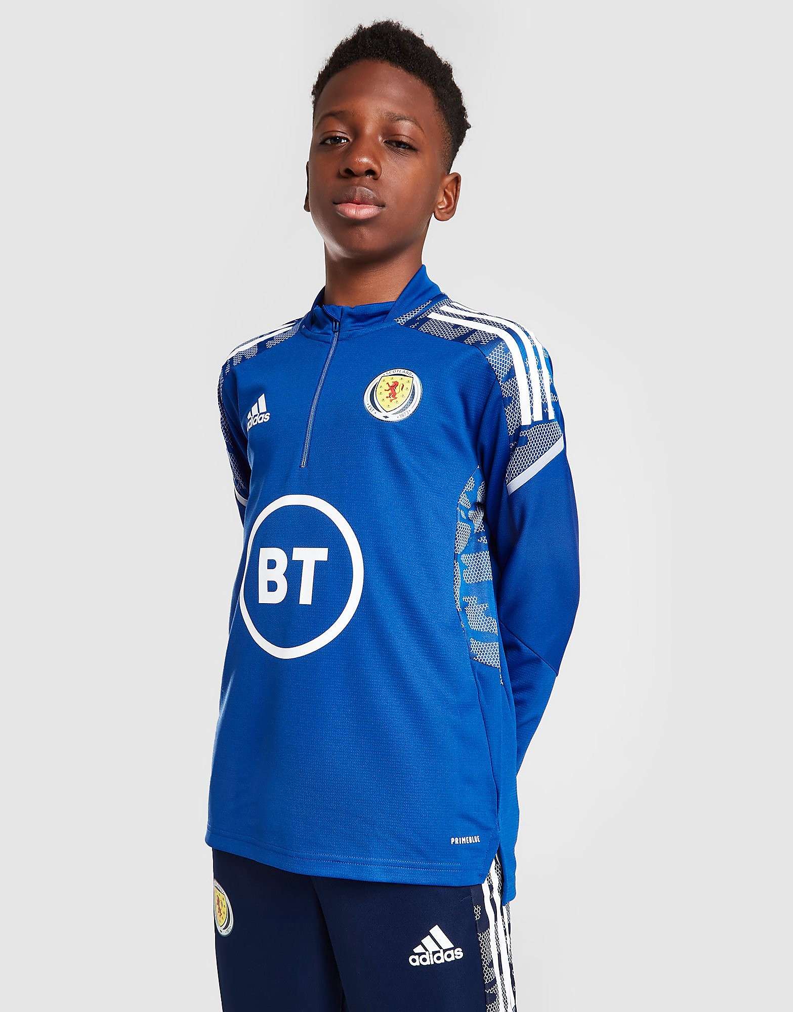 

adidas Scotland Condivo21 Track Top Junior - Blue/J - Kids, Blue/J
