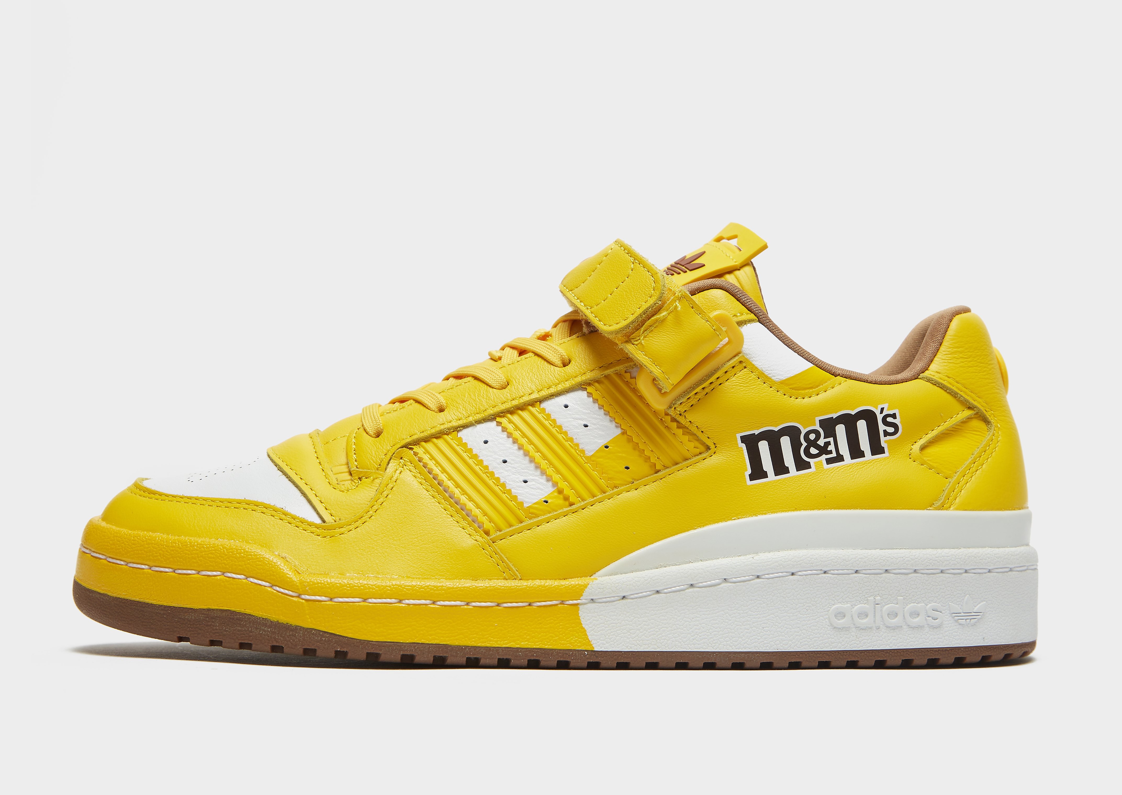 

adidas Originals x M&M's Forum Low - Eqt Yellow / Eqt Yellow / Cloud White/White - Womens, Eqt Yellow / Eqt Yellow / Cloud White/White