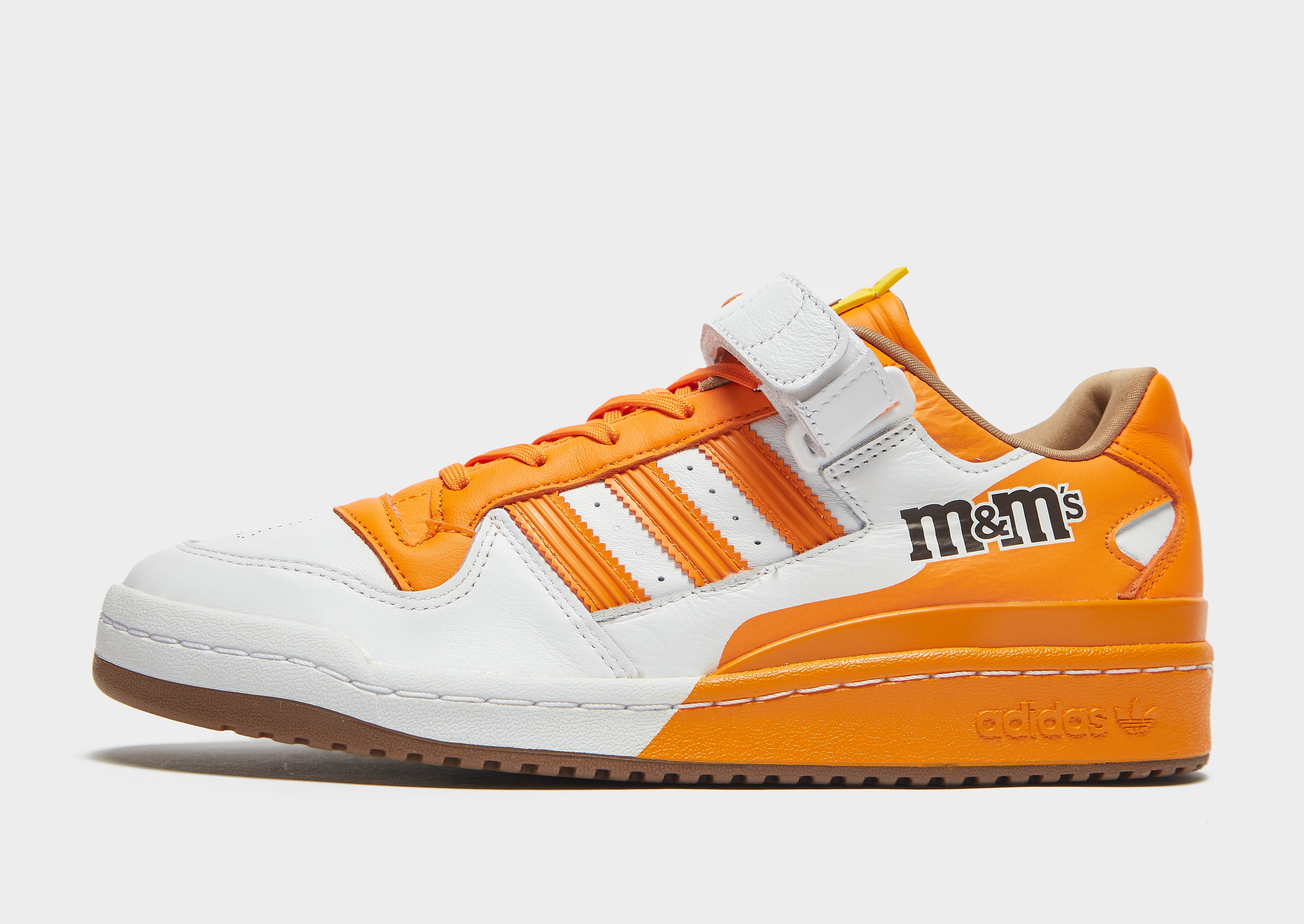 

adidas Originals x M&M's Forum Low - Orange / Cloud White / Eqt Yellow/White - Womens, Orange / Cloud White / Eqt Yellow/White