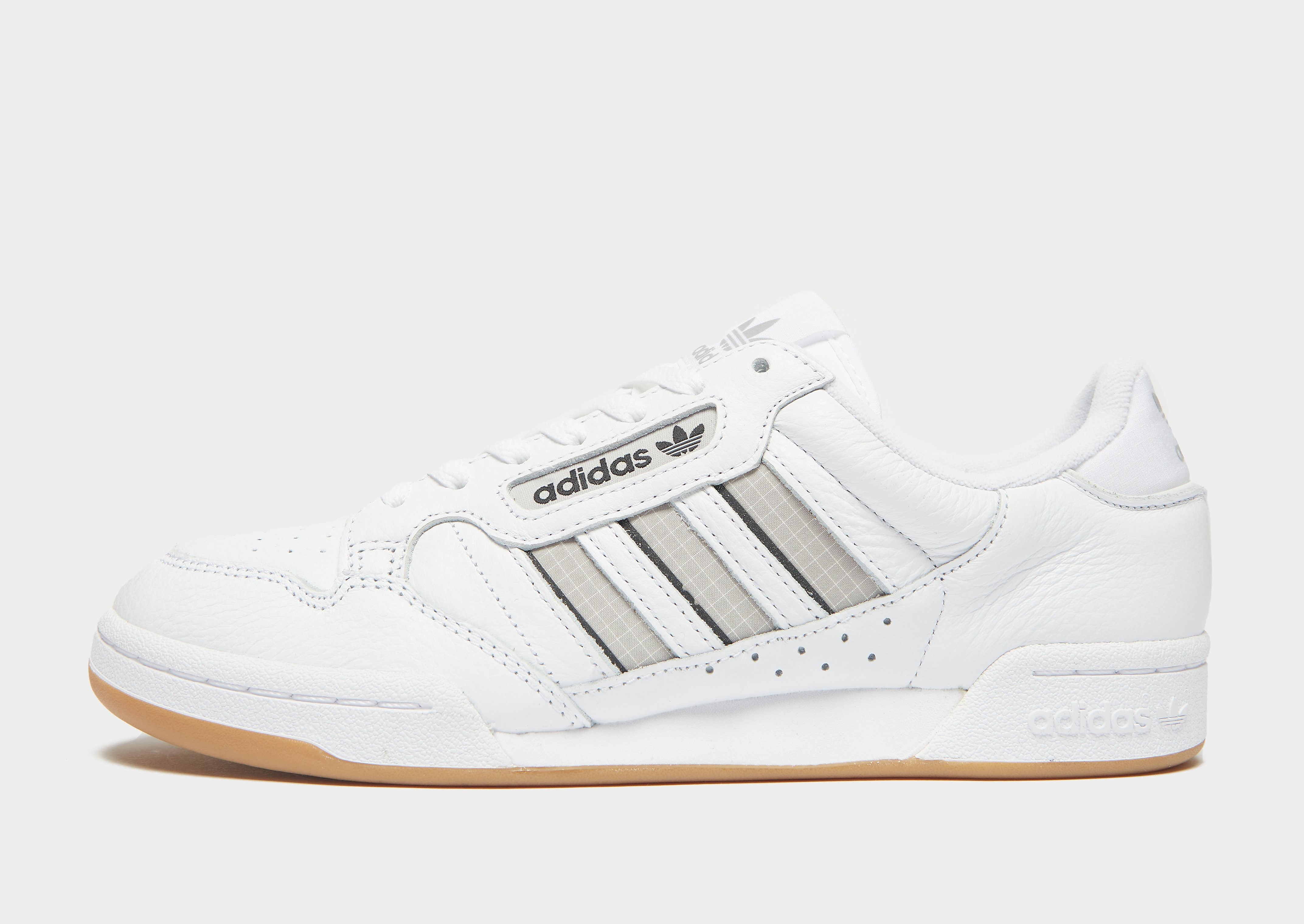 

adidas Originals Continental 80 Stripes - Cloud White / Grey Two / Silver Metallic - Womens, Cloud White / Grey Two / Silver Metallic