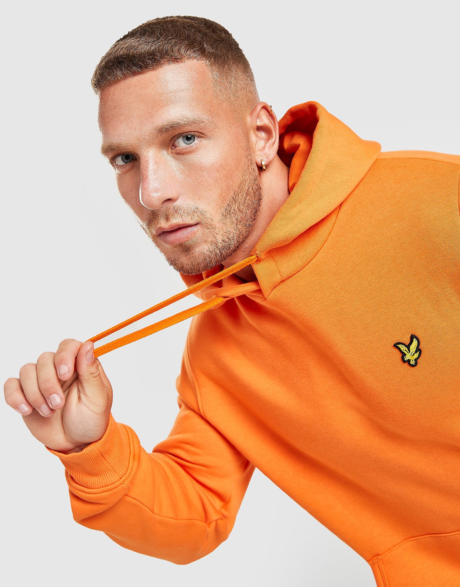 

Lyle & Scott Overhead Core Hoodie - Only at JD - Orange - Mens, Orange