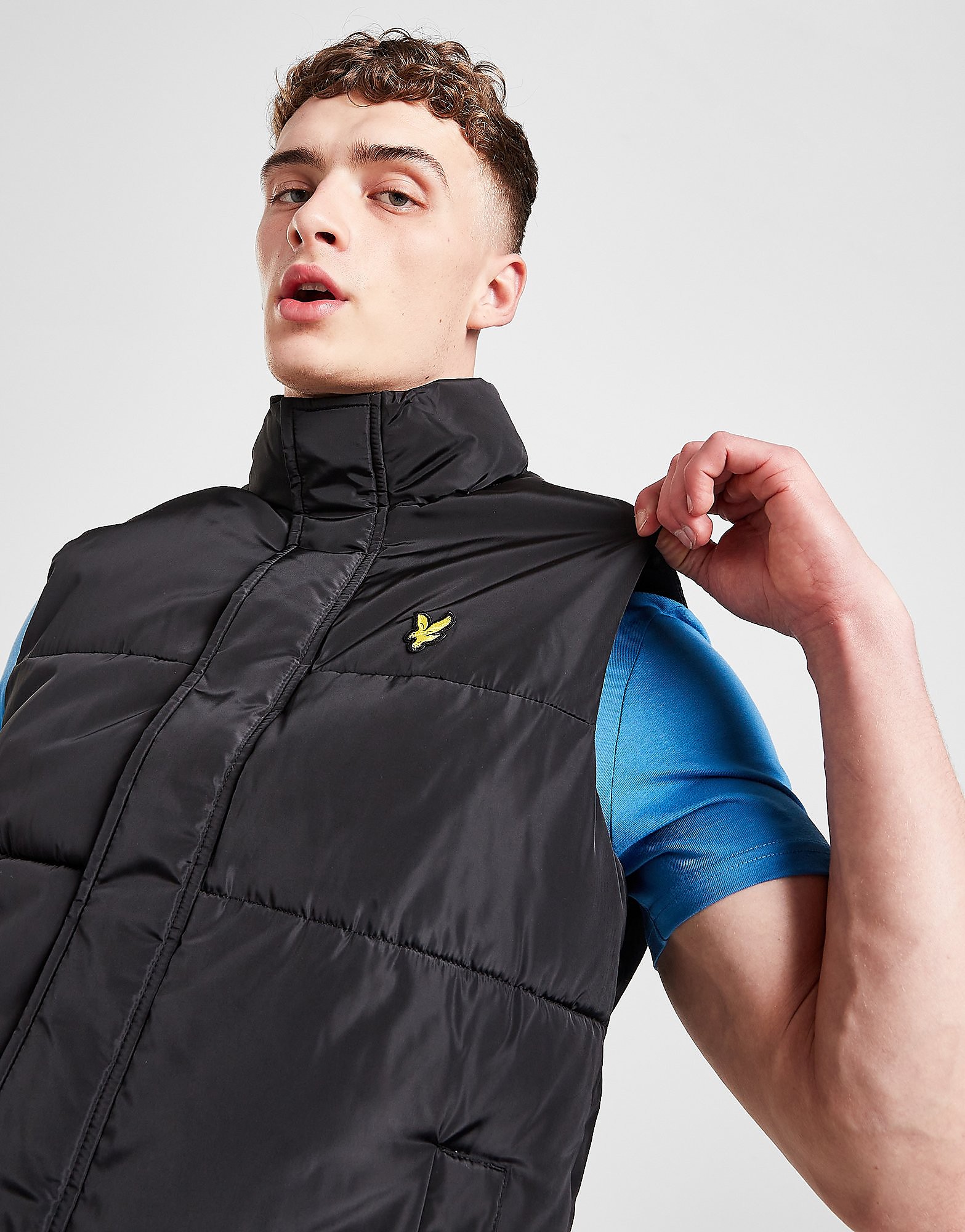 

Lyle & Scott Padded Gilet - Only at JD - Black - Mens, Black