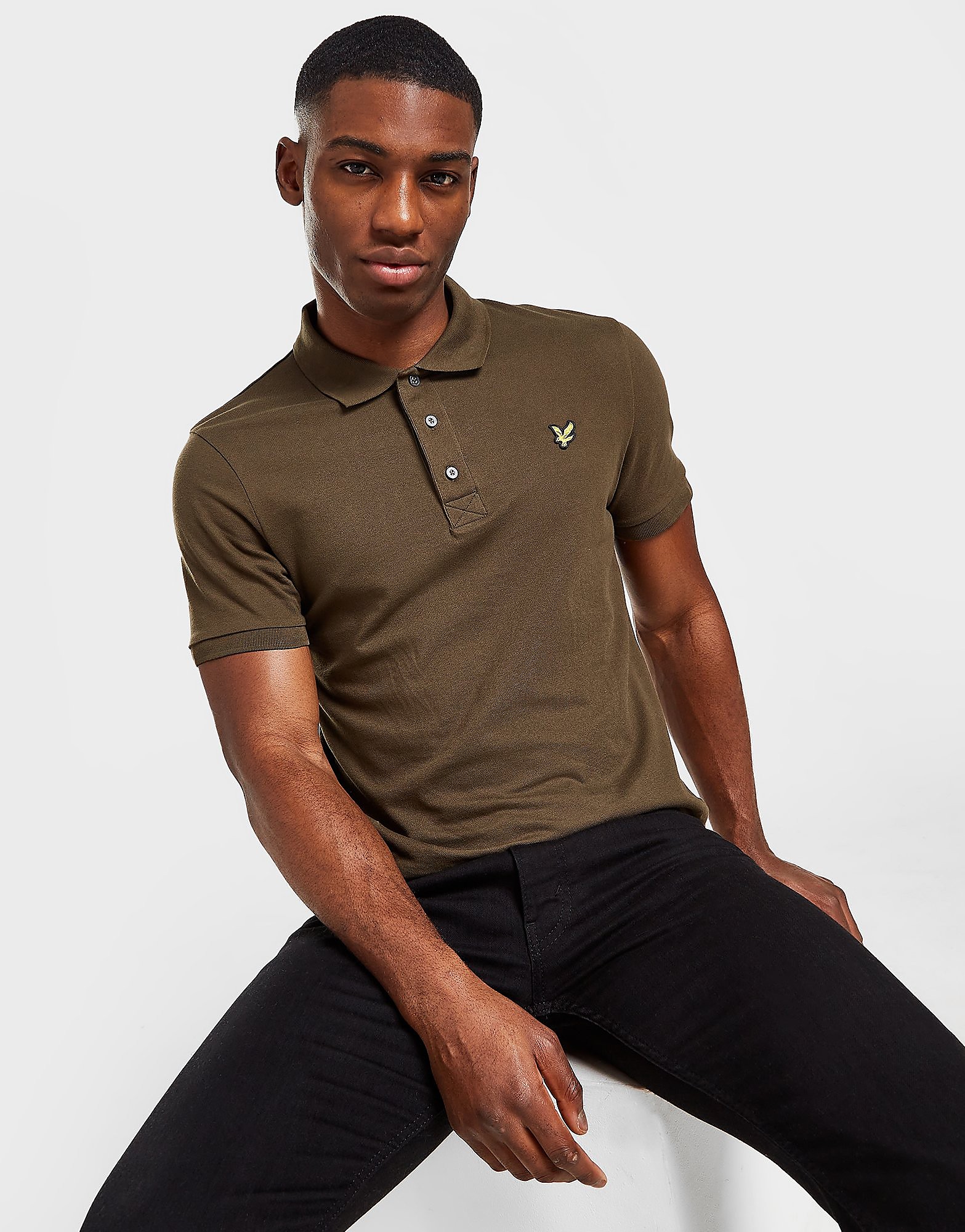 

Lyle & Scott Core Polo Shirt - Green - Mens, Green