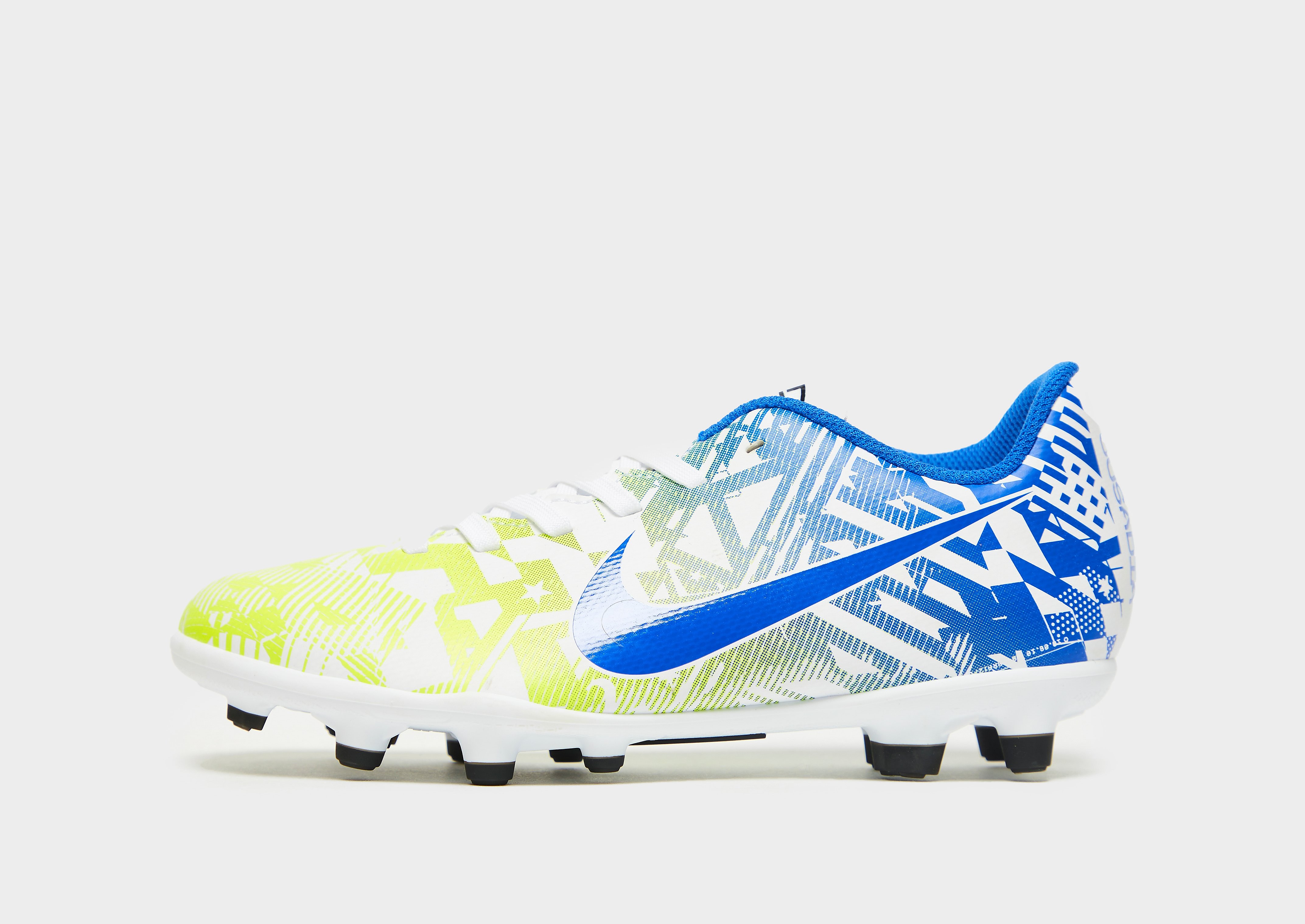 

Nike Club Neymar Jr. MG Football Boots Children - White/Blue - Kids, White/Blue