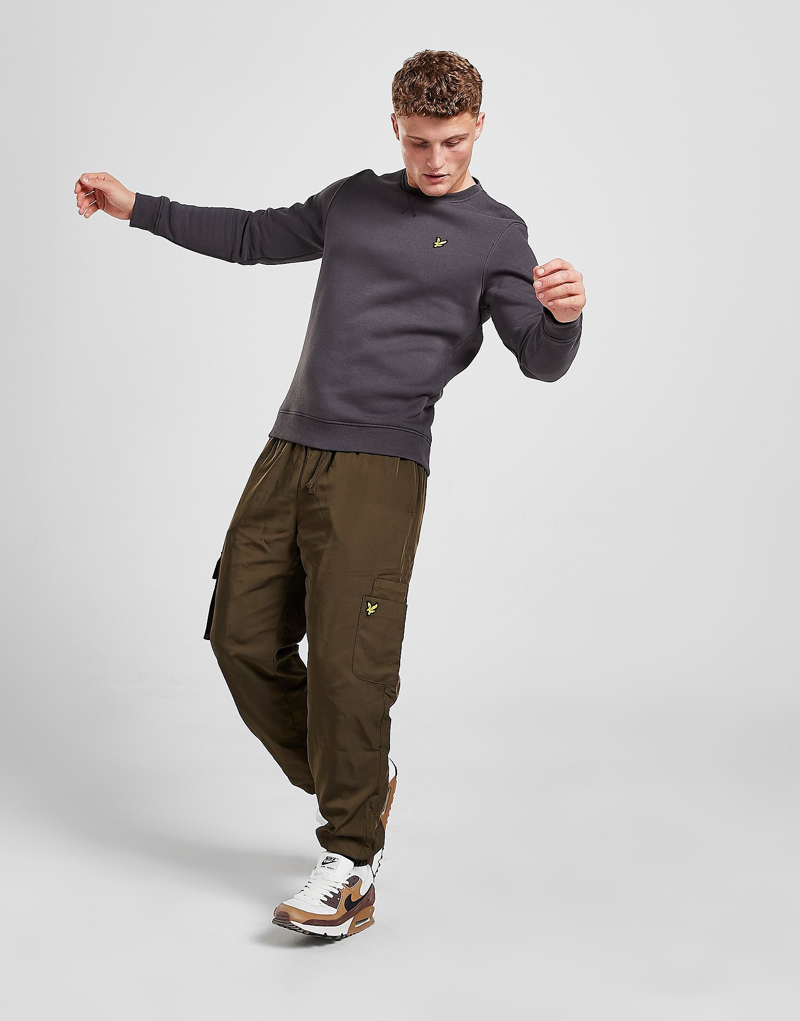 

Lyle & Scott Woven Cargo Pants - Green - Mens, Green