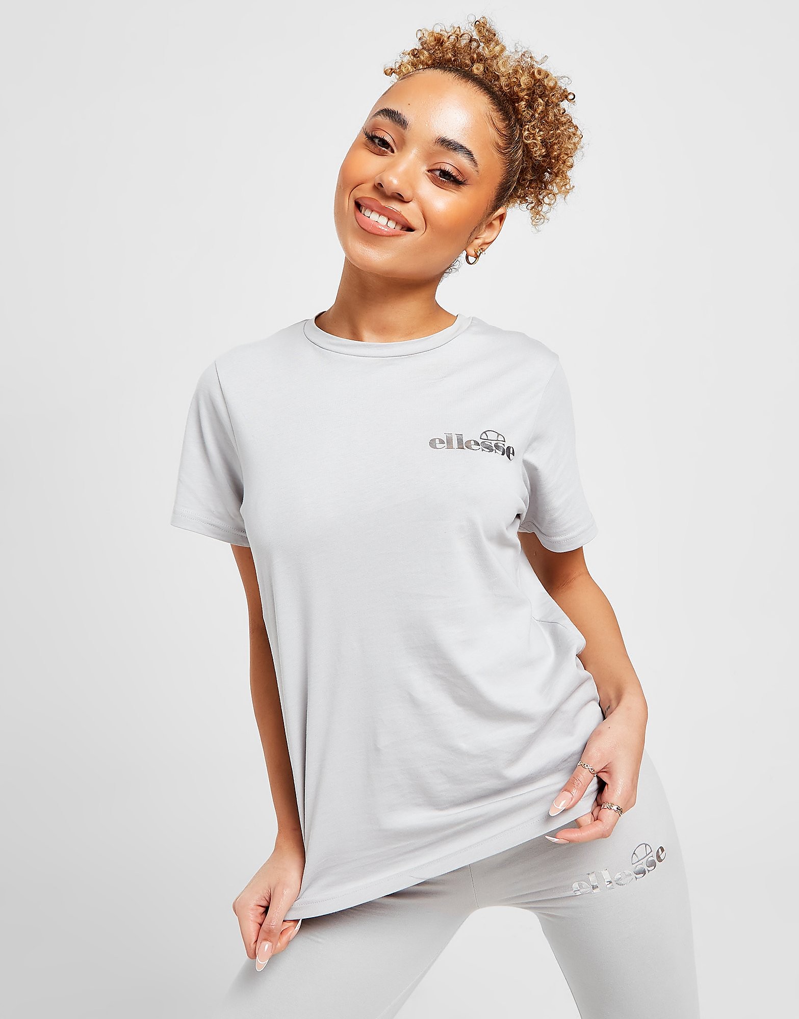 

Ellesse Logo Boyfriend T-Shirt - Only at JD - Grey - Womens, Grey