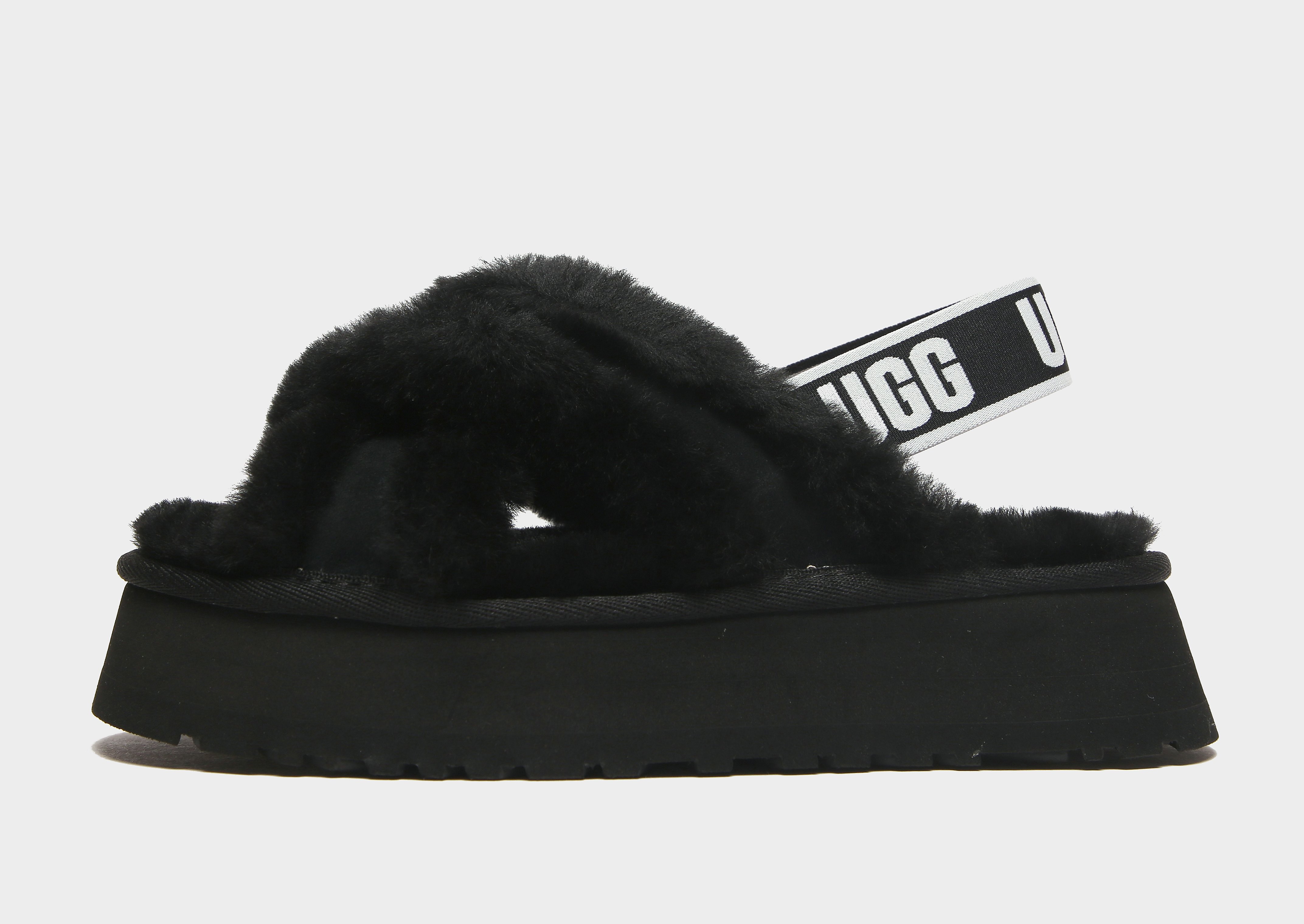 

UGG Disco Cross Slides Women's - Black, Black