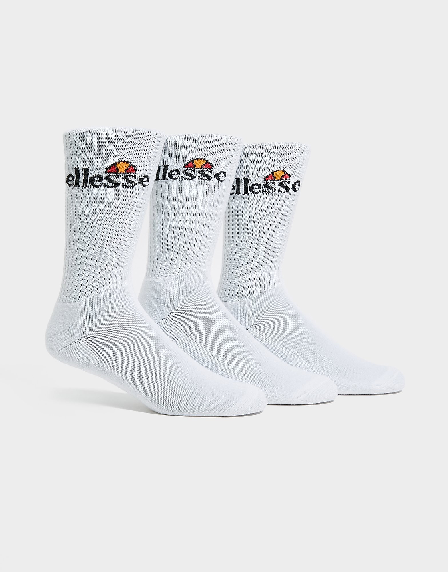 

Ellesse 3-Pack Core Crew Socks - White - Mens, White