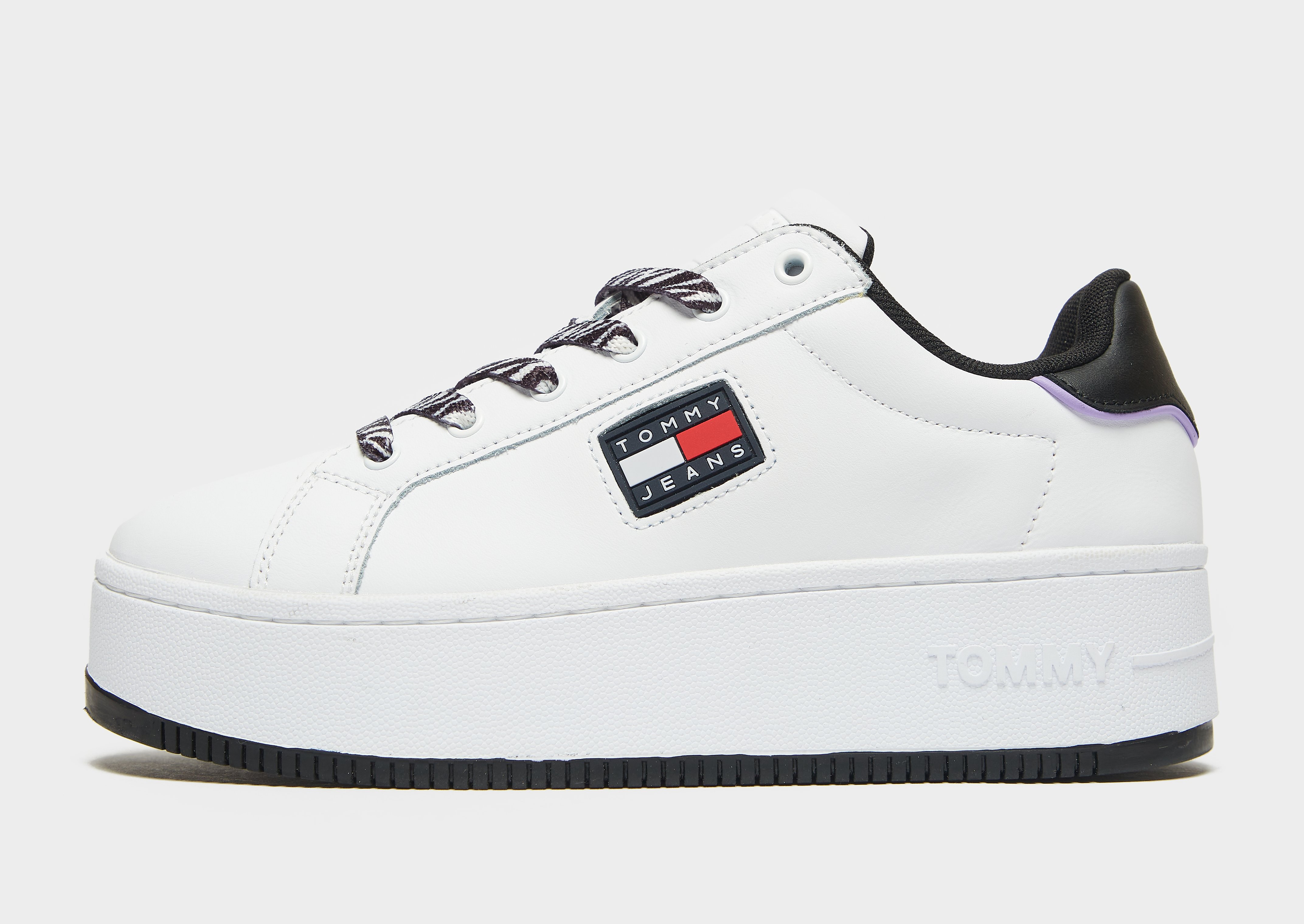 

Tommy Jeans Flatform Cupsole Women's - White, White