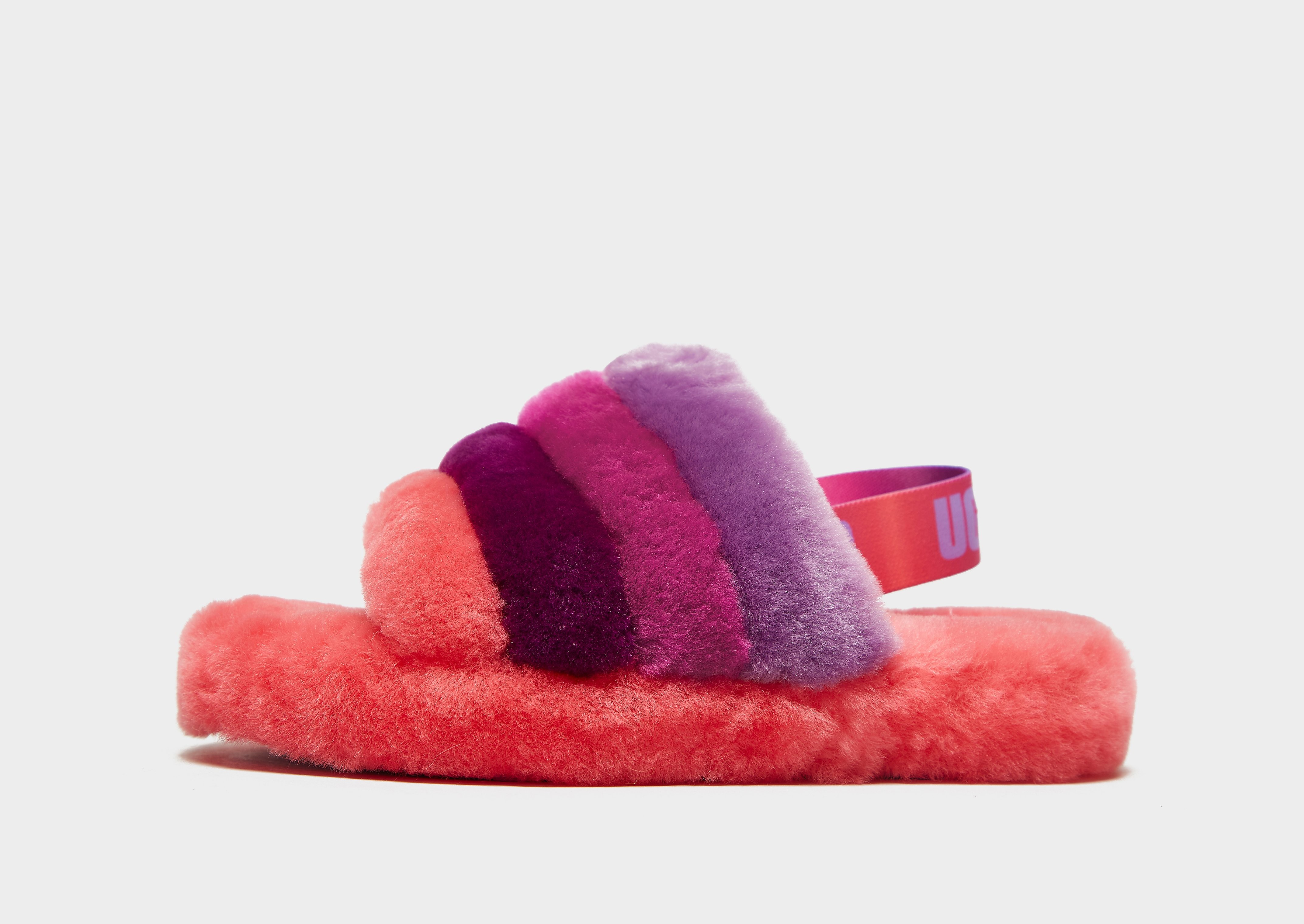 

UGG Fluff Yeah Slides - Pink/Purple - Kids, Pink/Purple