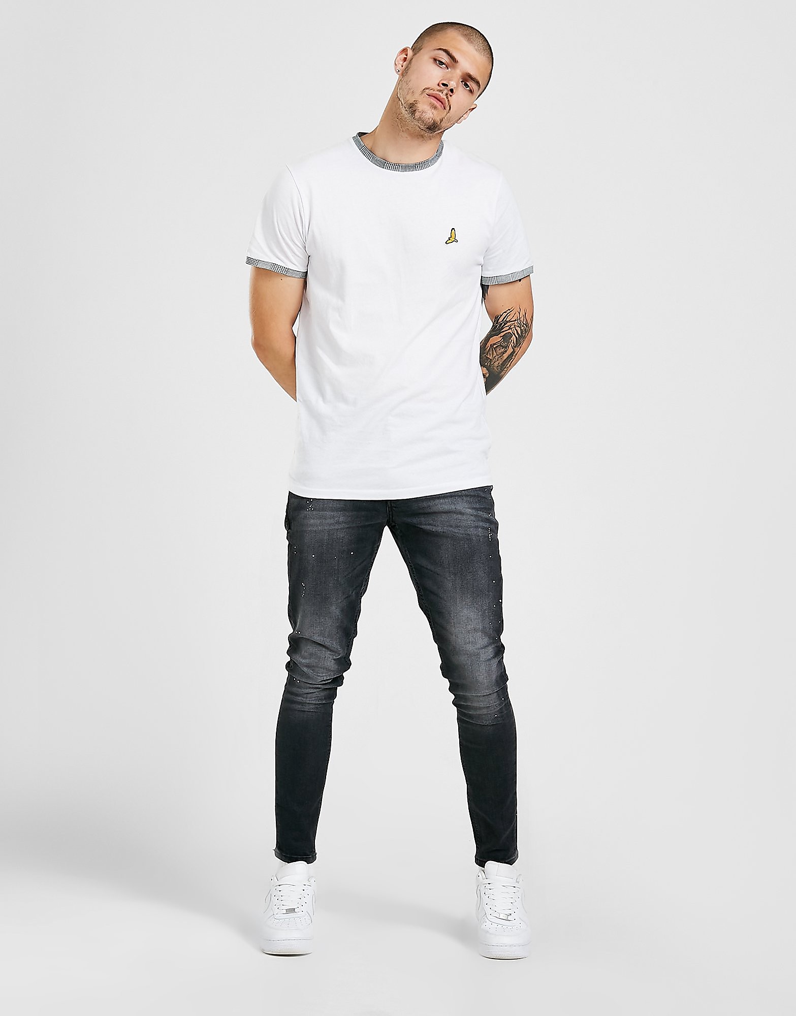

Brave Soul Core Skinny Jeans - Black - Mens, Black