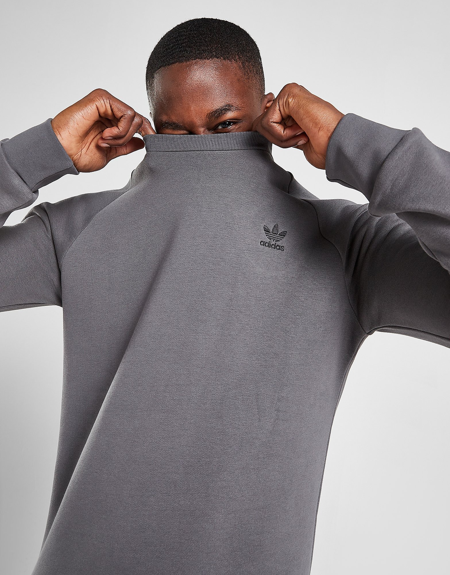 

adidas Originals Trefoil Essential Sweatshirt - Only at JD - Grey - Mens, Grey
