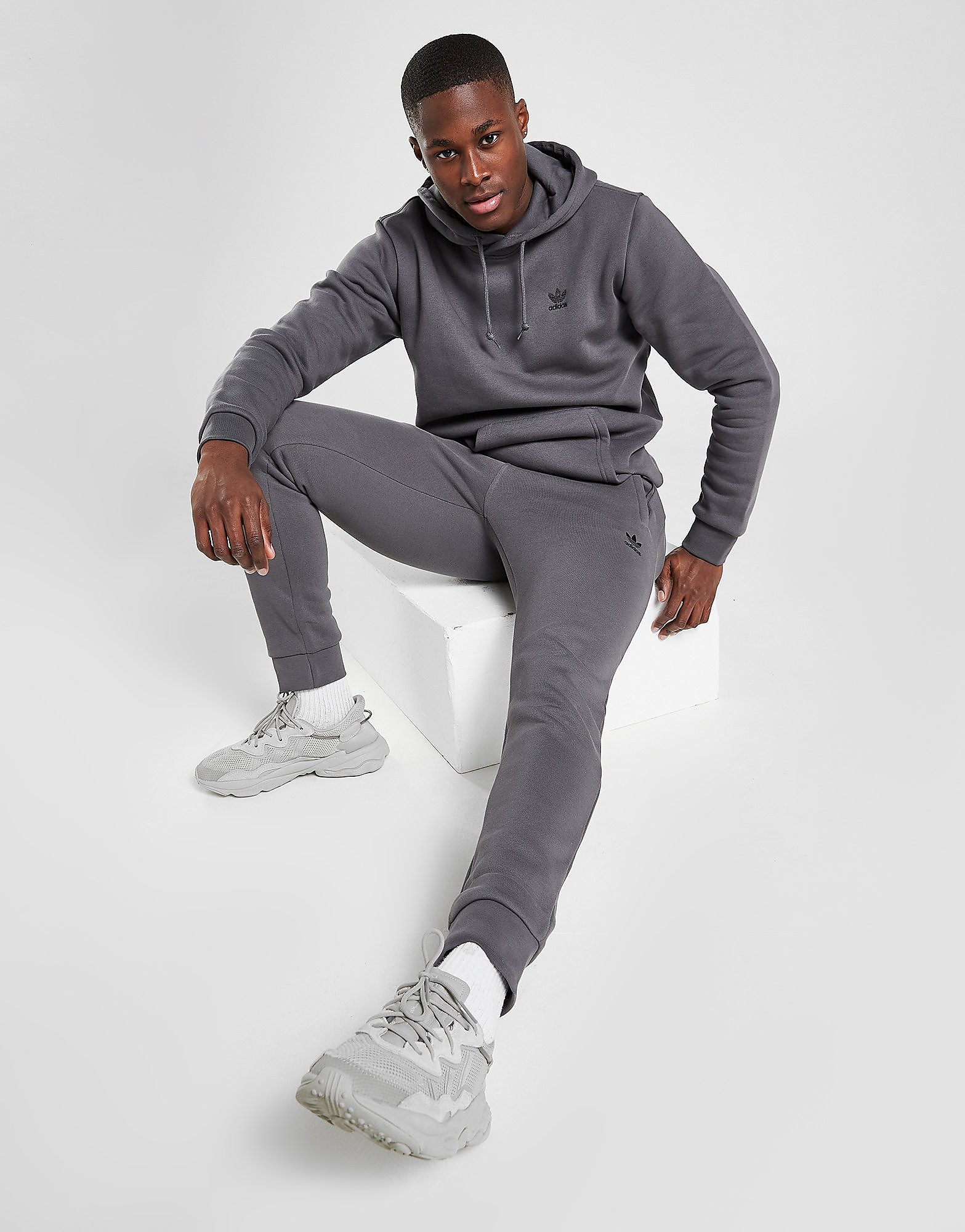 

adidas Originals Adicolor Essentials Trefoil Joggers - Only at JD - Grey - Mens, Grey