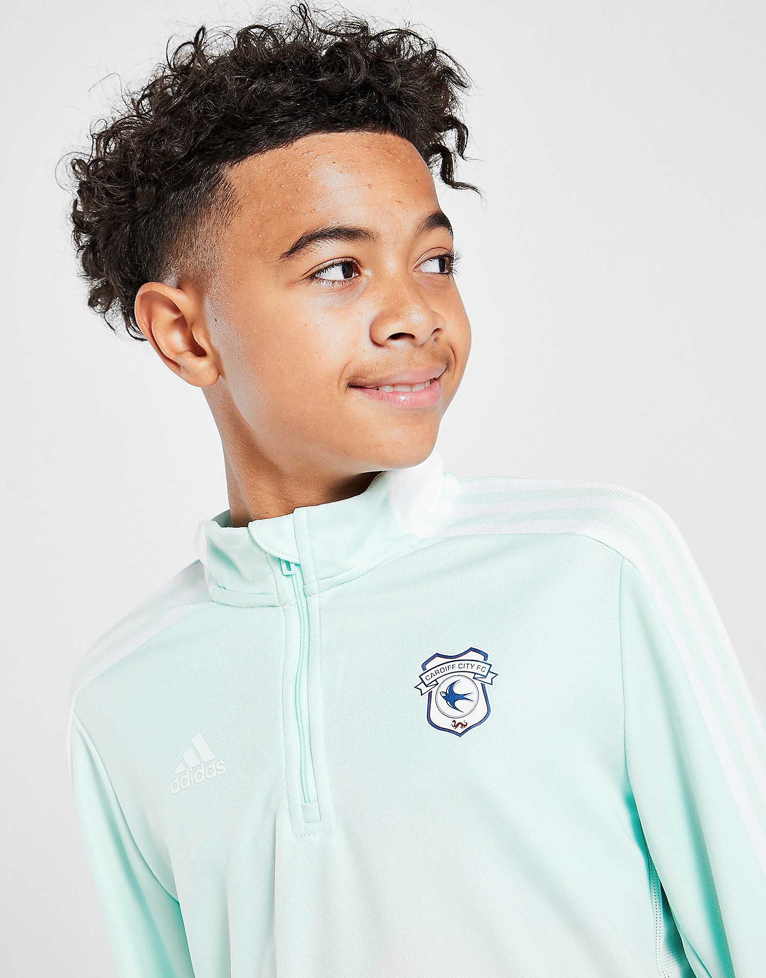 

adidas Cardiff City FC Tiro 21 Training Top Junior - Green - Kids, Green