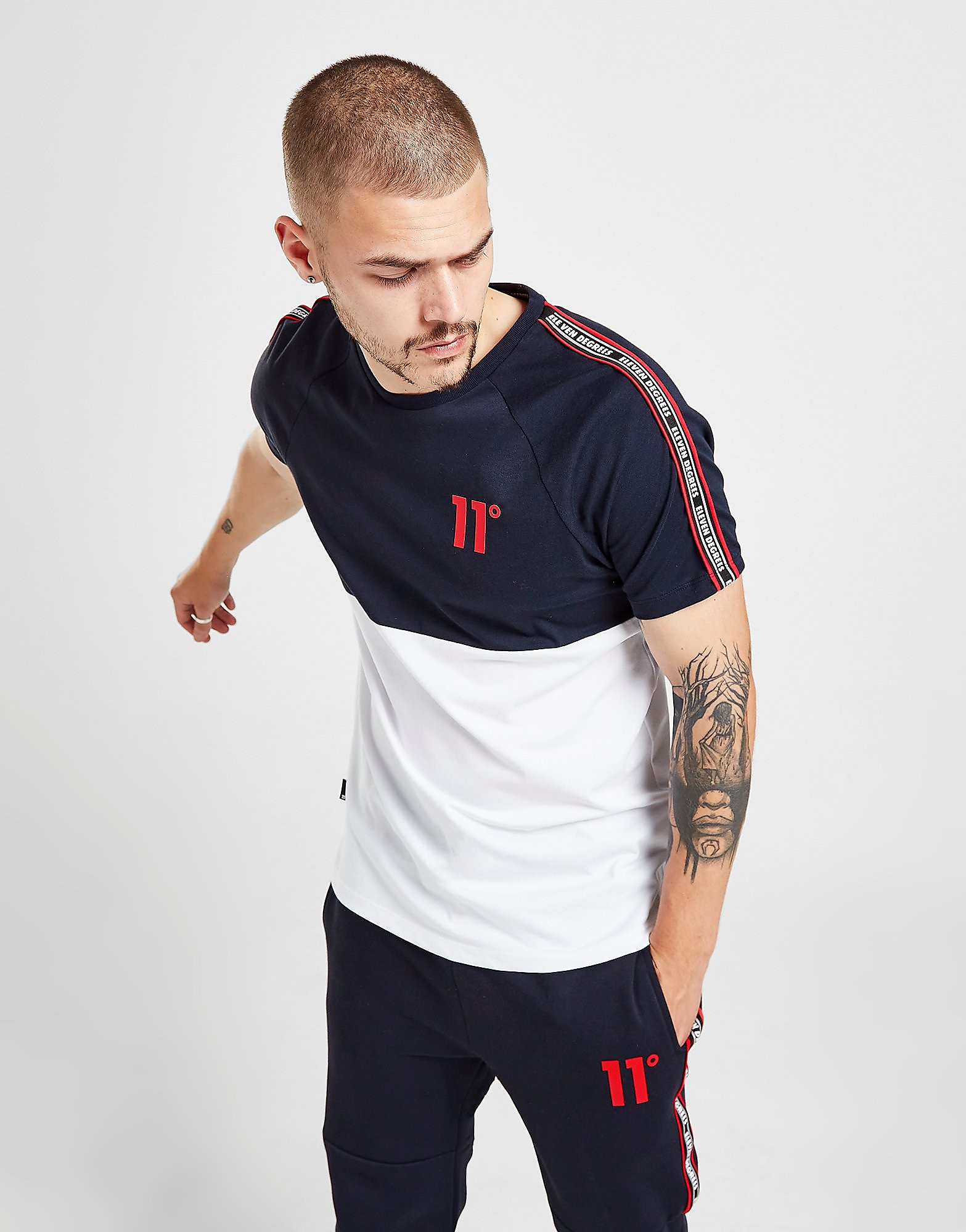 

11 Degrees T-Shirt - Blue - Mens, Blue