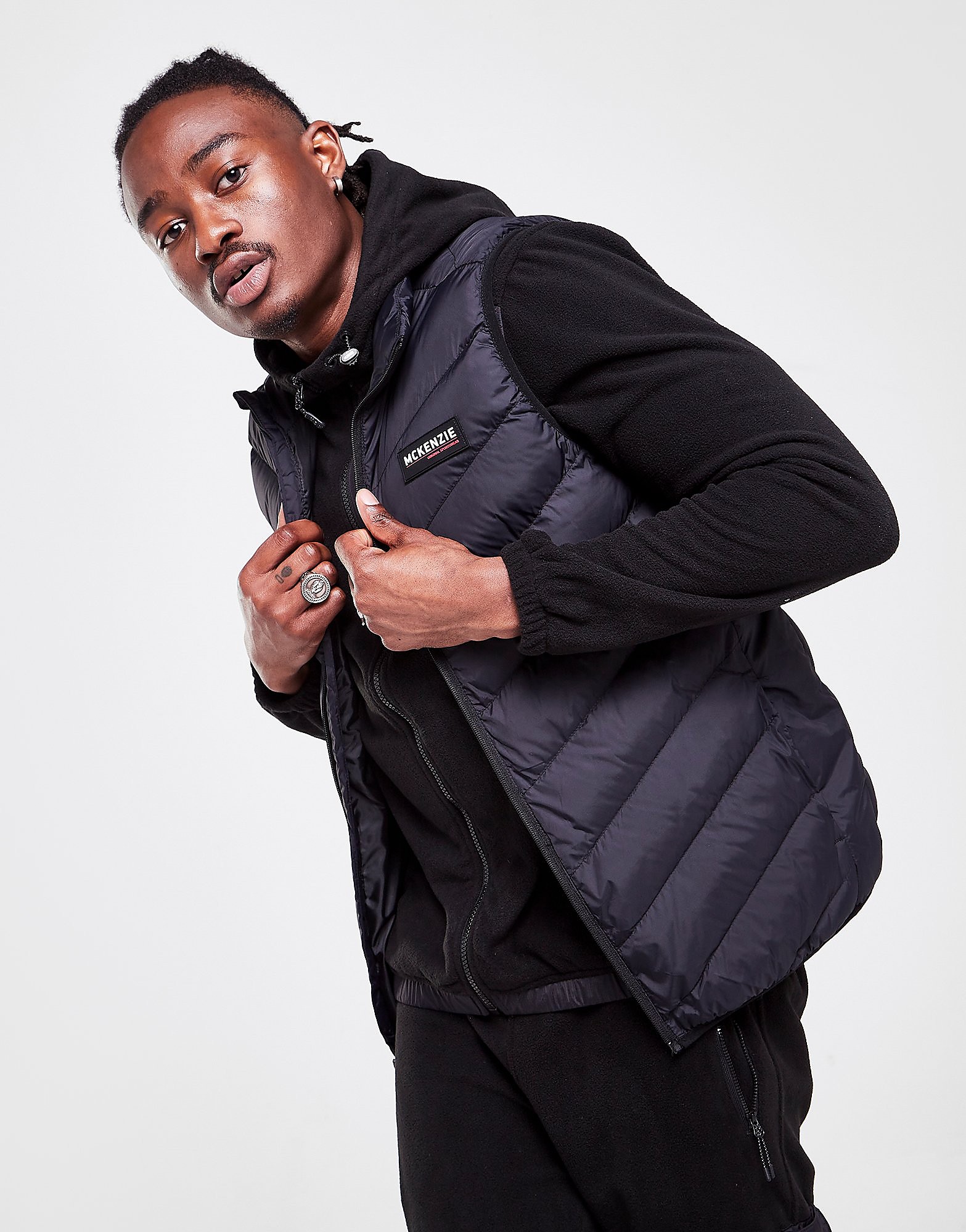 

McKenzie Lightning Gilet - Only at JD - Black - Mens, Black