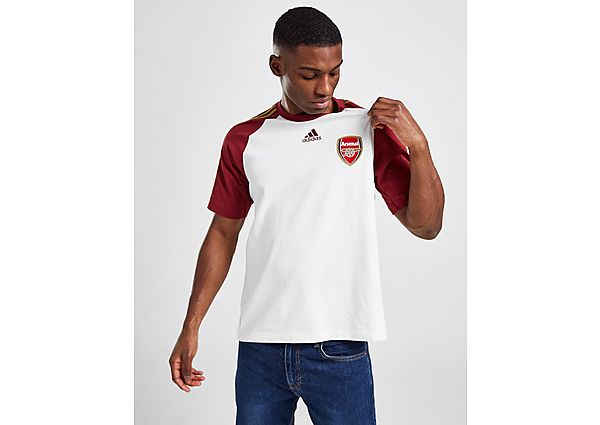 adidas T-Shirt Arsenal FC Teamgeist Homme - White / Noble Maroon, White / Noble Maroon