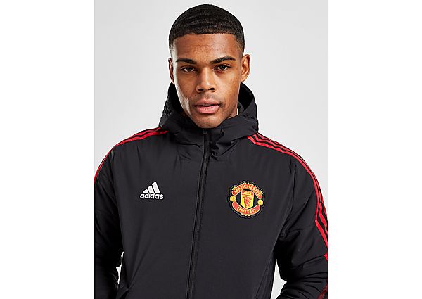 adidas Sweatshirt de Football Manchester United Teamgeist Homme - Black, Black