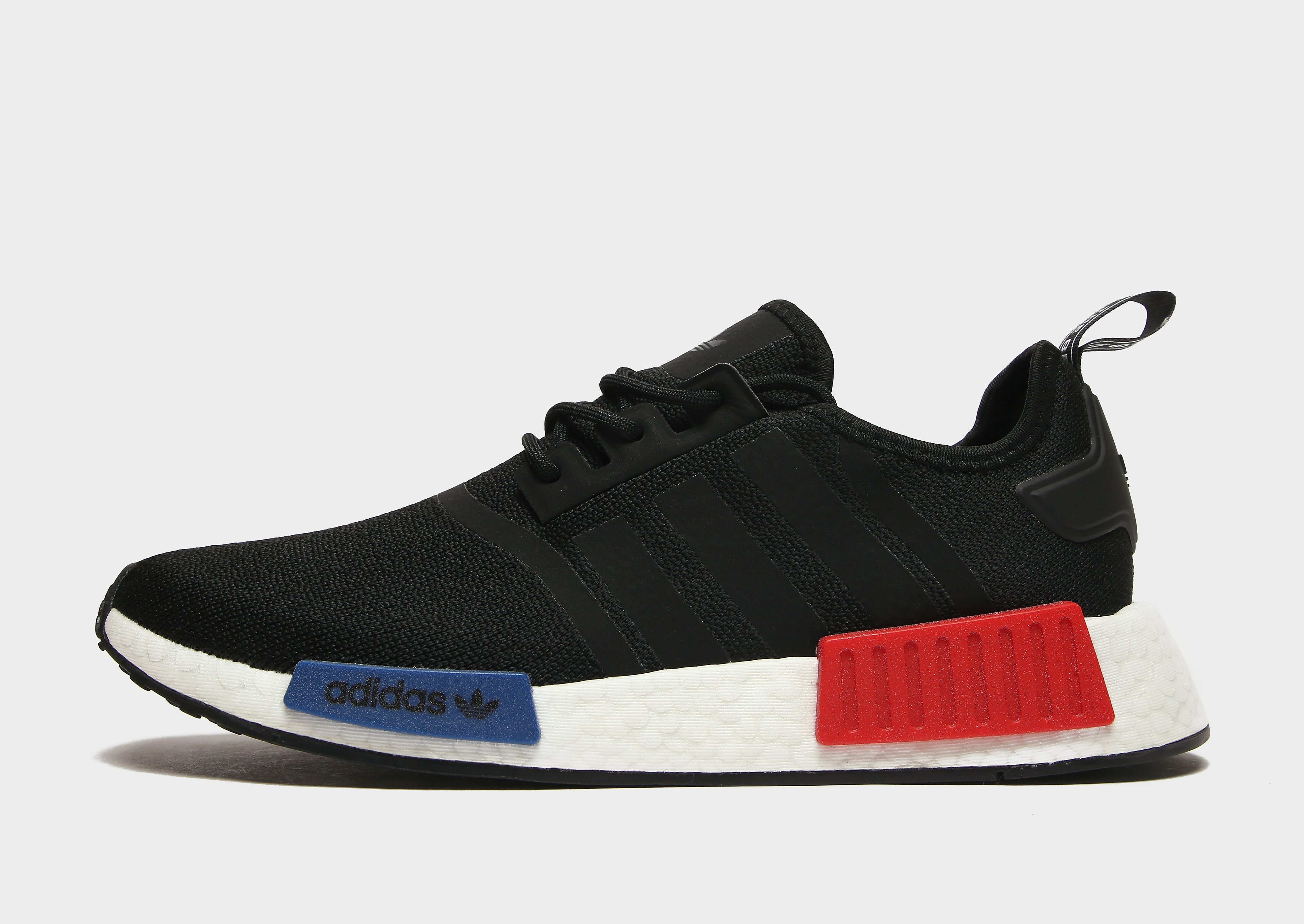 

adidas Originals NMD_R1 - Core Black / Core Black / Cloud White - Womens, Core Black / Core Black / Cloud White