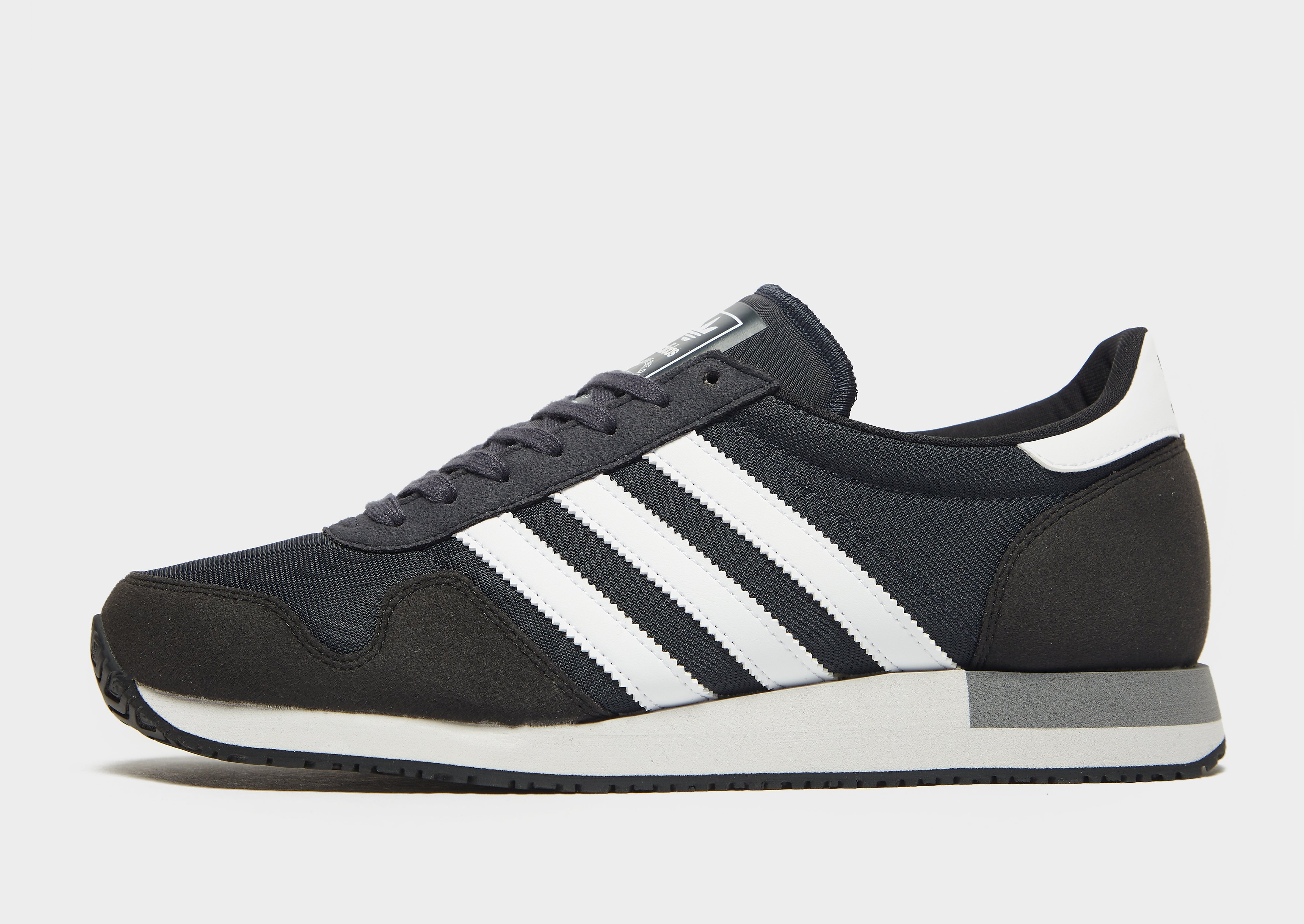 

adidas Originals USA 84 - Core Black / Crystal White / Core Black - Mens, Core Black / Crystal White / Core Black