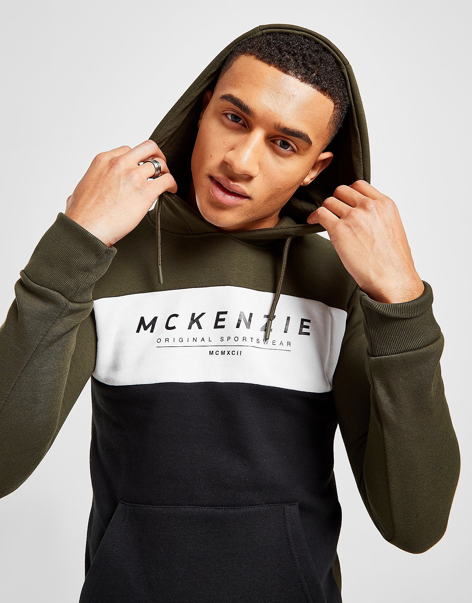 

McKenzie Joker Overhead Hoodie - Only at JD - Green - Mens, Green