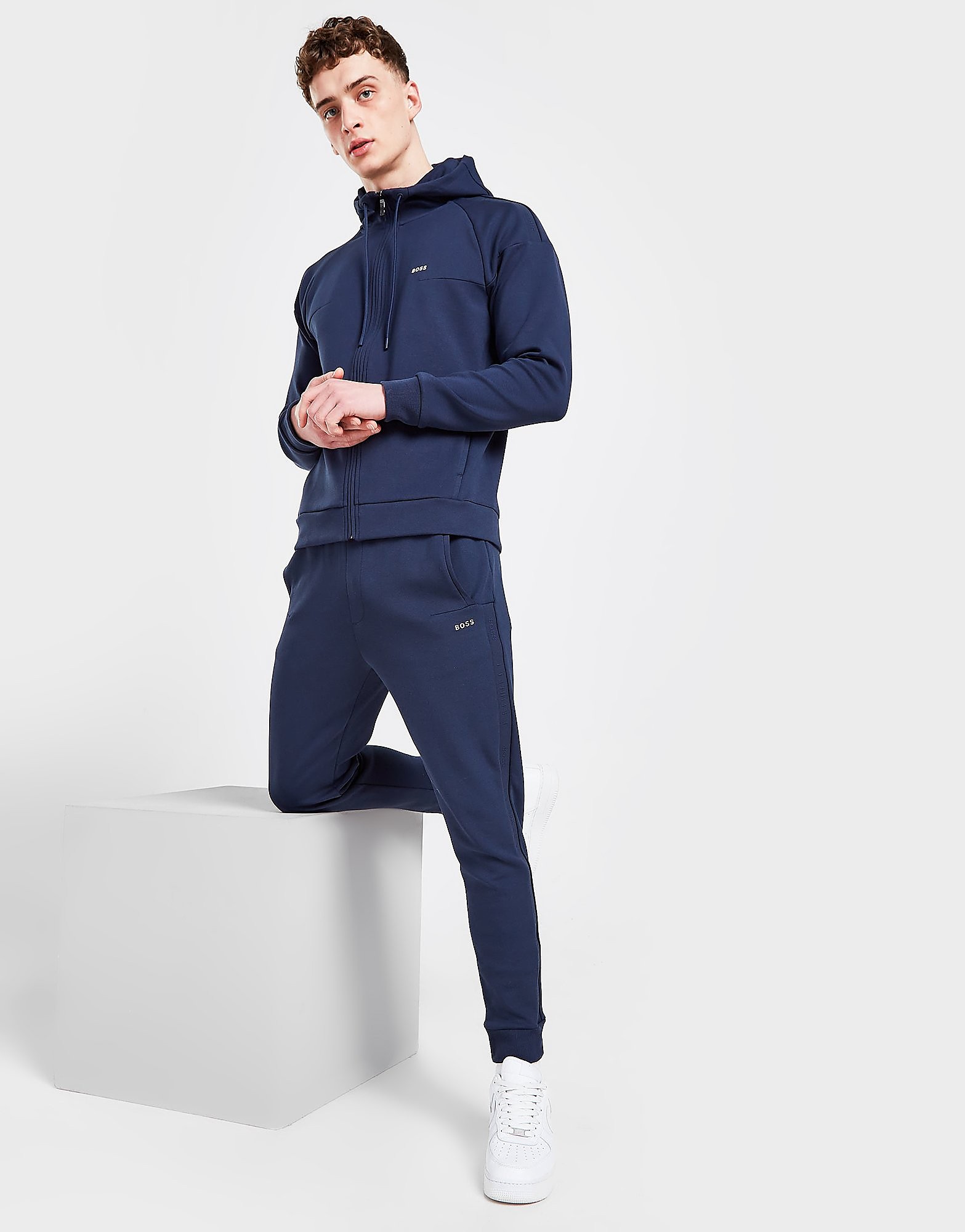 

BOSS Hadiko Bold Joggers - Navy - Mens, Navy