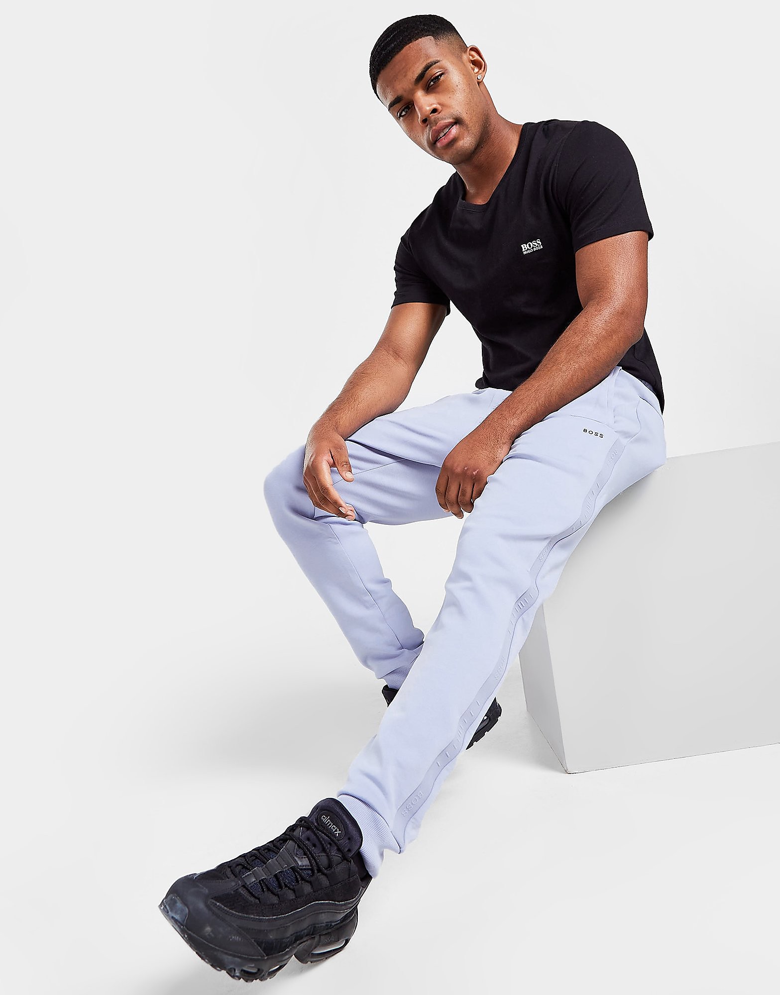 

BOSS Hadiko Bold Joggers - Blue - Mens, Blue