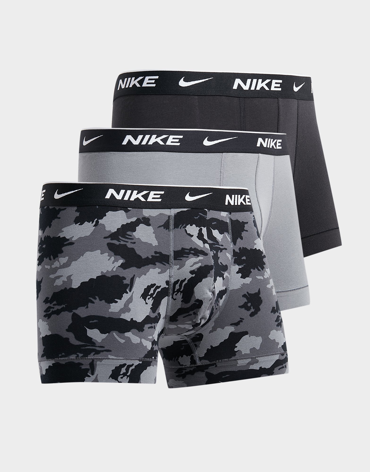 

Nike 3 Pack Trunks - Grey - Mens, Grey