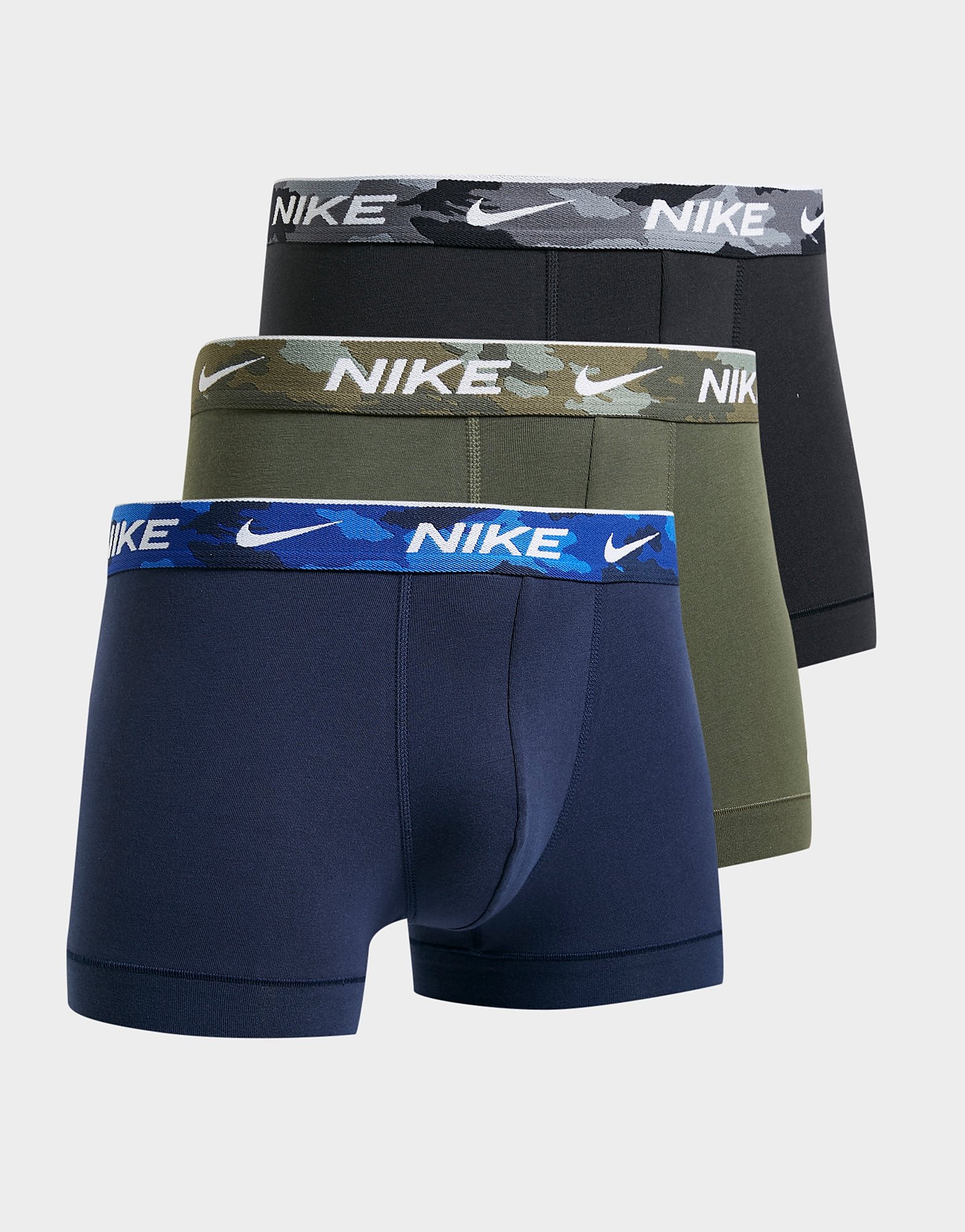 Nike 3 Pack Trunks - Multi Coloured - Mens, Multi Coloured