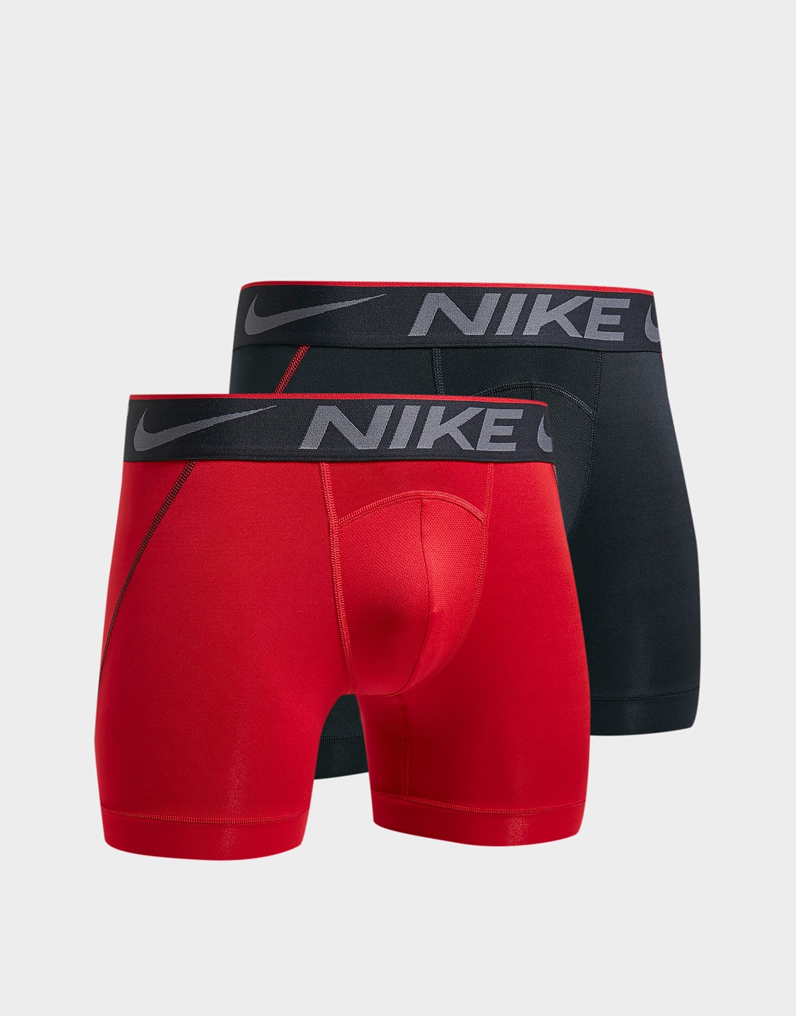 

Nike 2-Pack Breathe Boxers - Red/Black - Mens, Red/Black