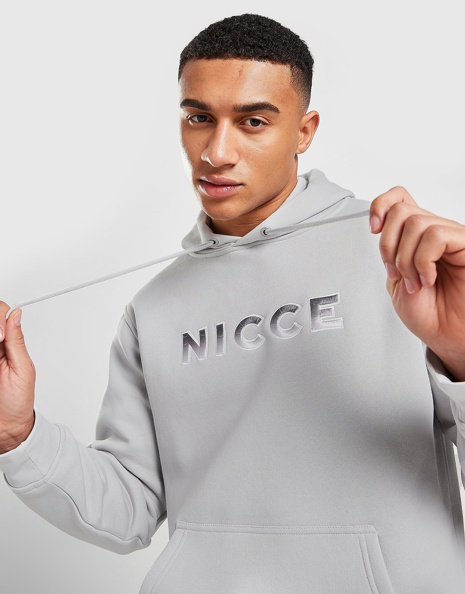 

Nicce Divide Hoodie - Only at JD - Grey - Mens, Grey