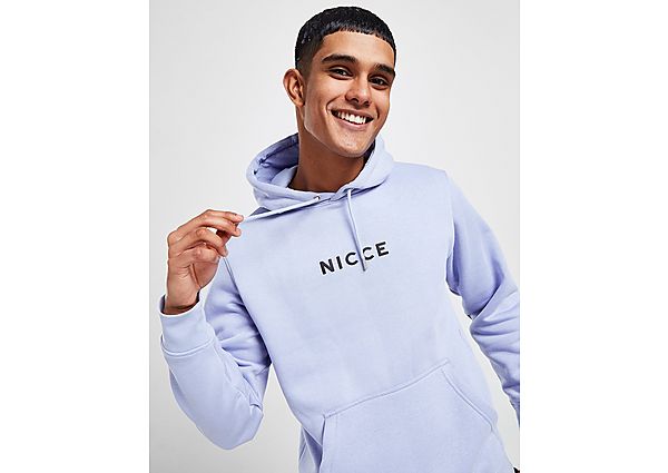 Nicce Centre Logo Hoodie - Only at JD - Blue - Mens, Blue