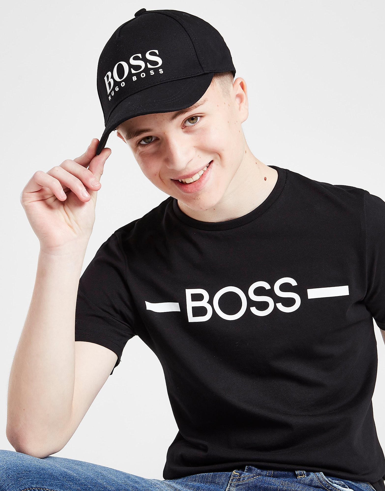 BOSS Baseball Cap Junior - Black - Kids, Black