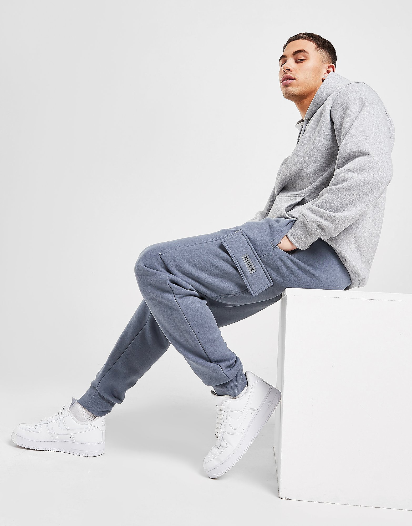 

Nicce Insignia Joggers - Blue - Mens, Blue