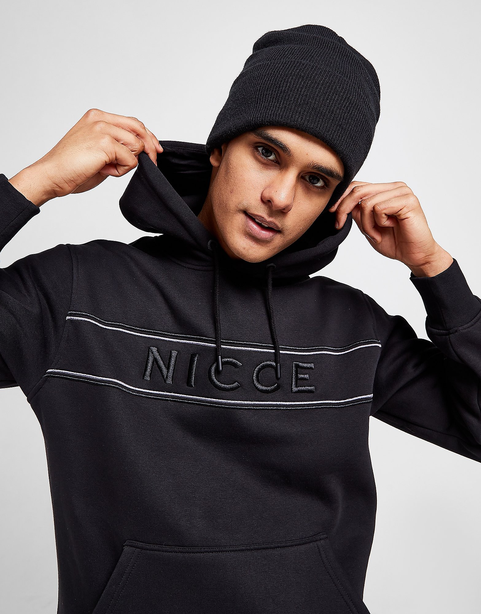 

Nicce Cedar Hoodie - Black - Mens, Black