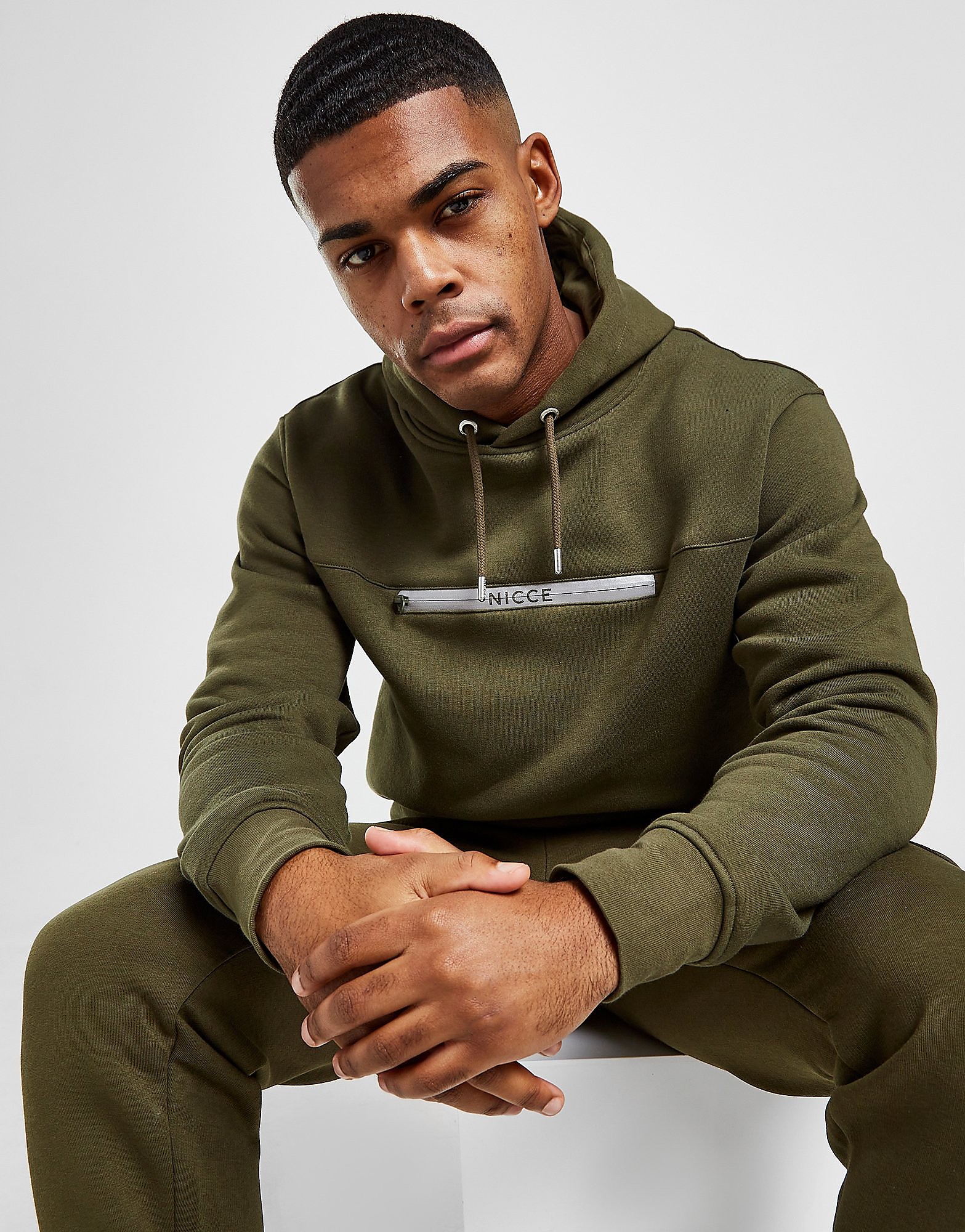 

Nicce Quest Hoodie - Green - Mens, Green