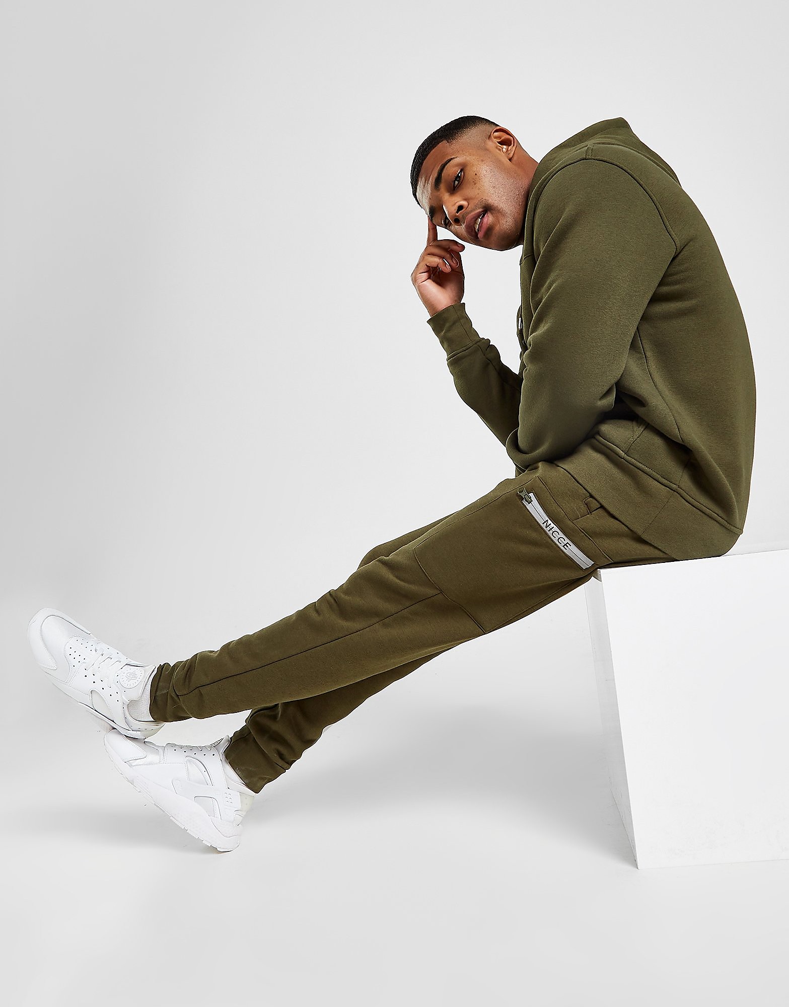 

Nicce Quest Joggers - Green - Mens, Green