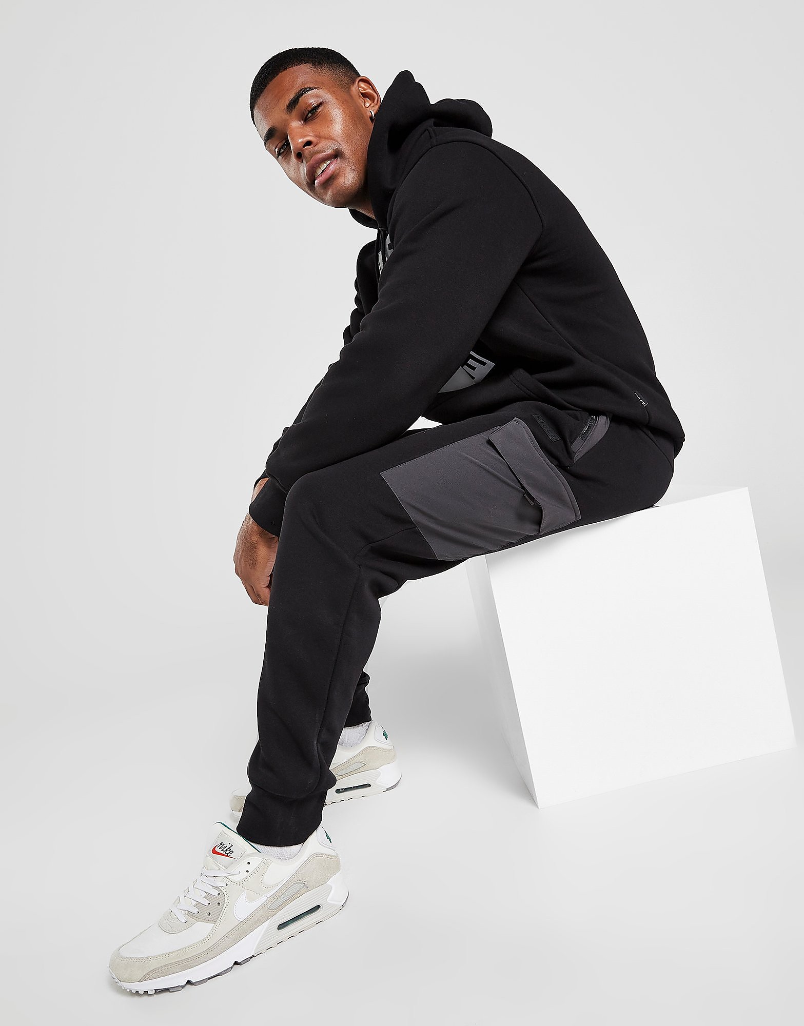 

Nicce Summit Joggers - Black - Mens, Black